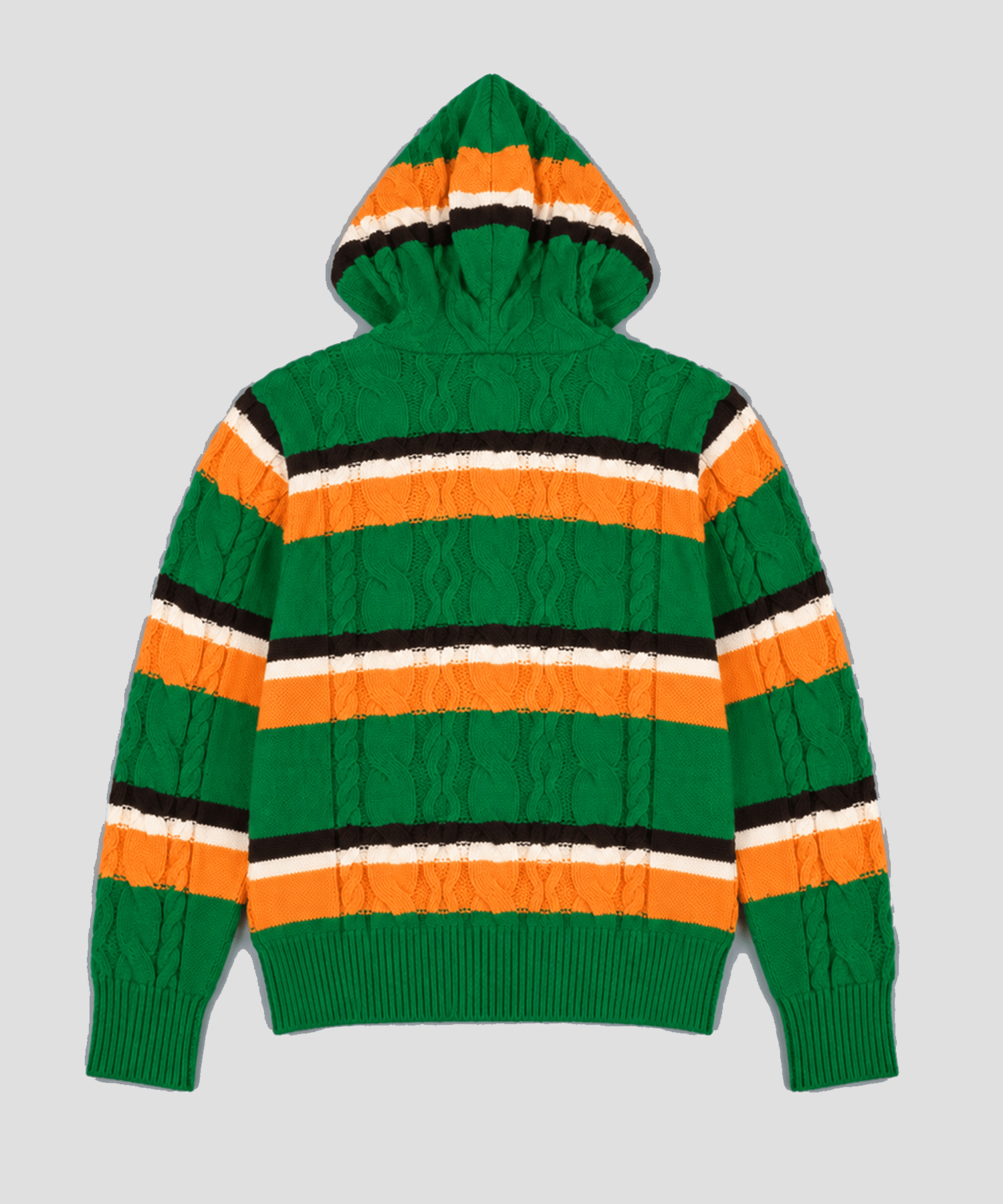 CABLE KNIT ZIP HOODIE AFB