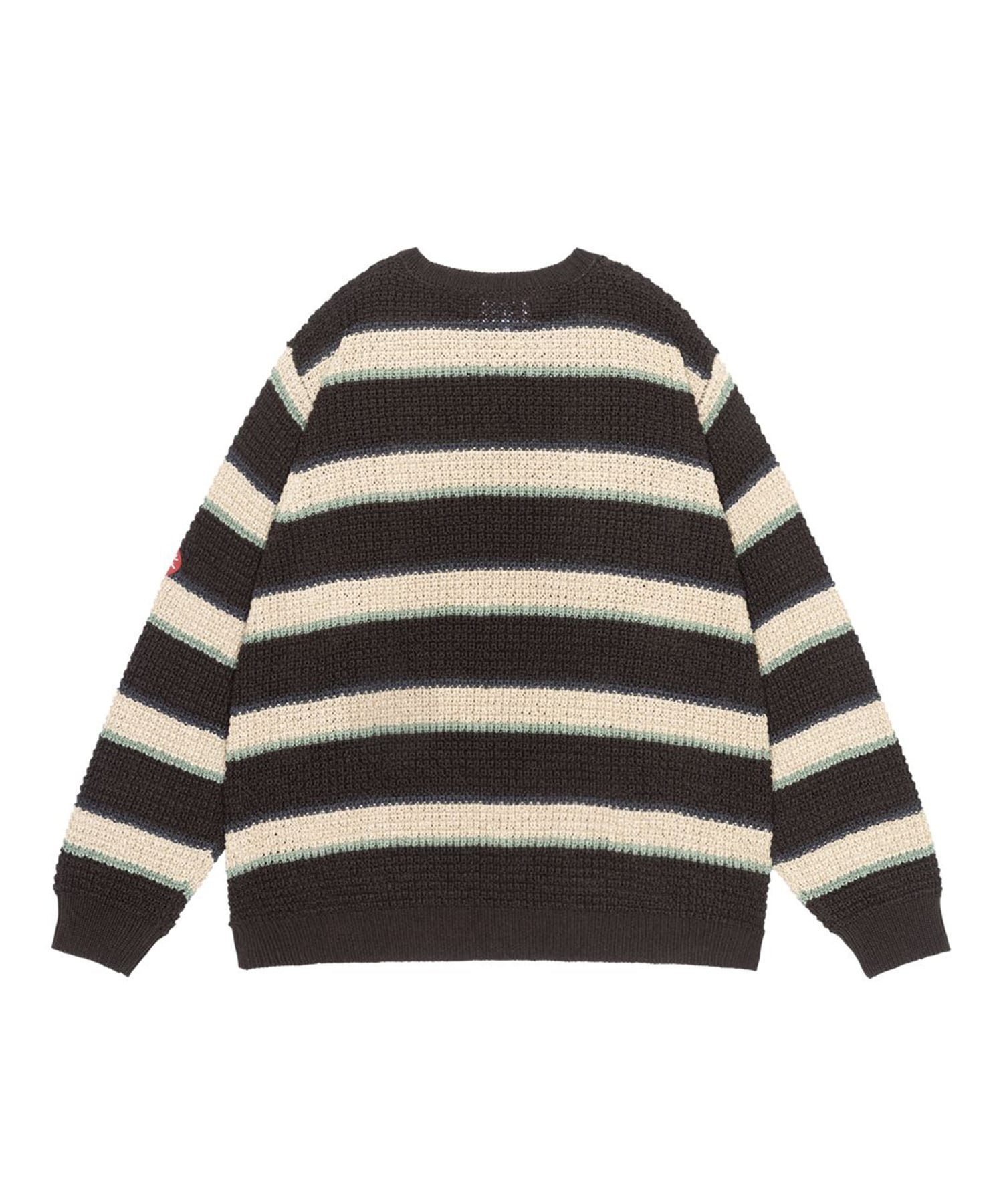 STRIPE LOOSE WAFFLE KNIT C.E.
