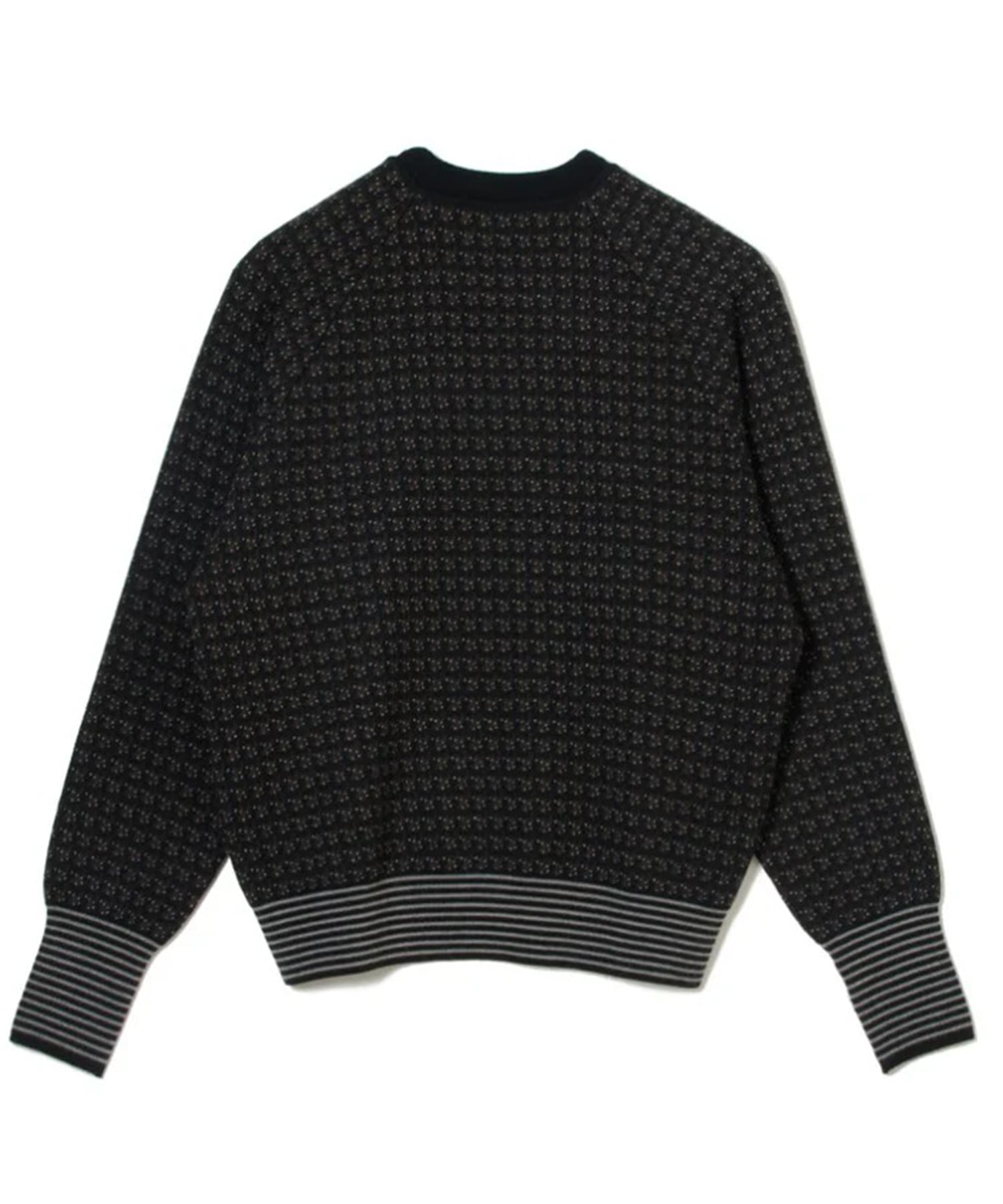 JACQUARD KNIT PULLOVER SUGARHILL