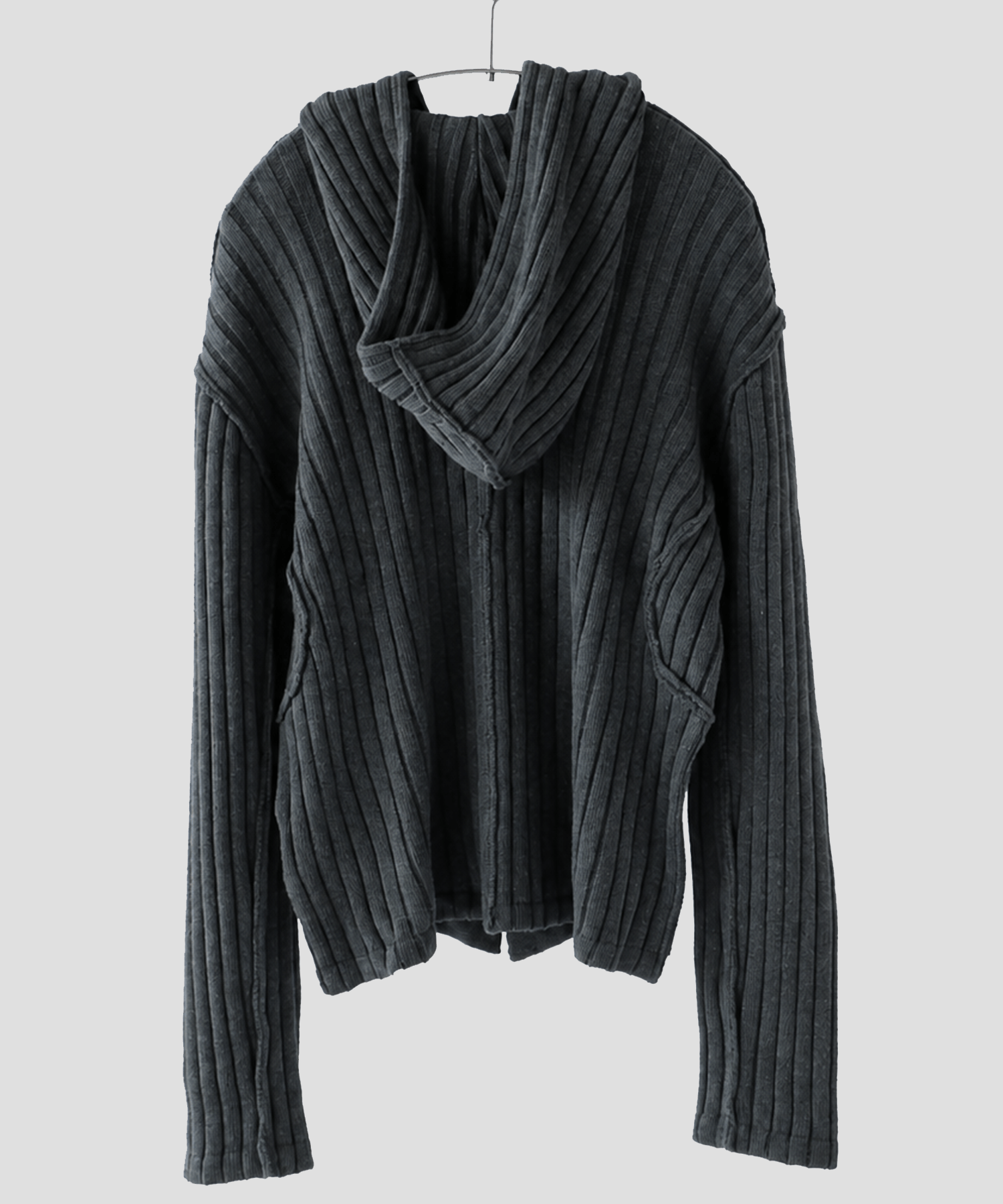rib zip up parker CONZ