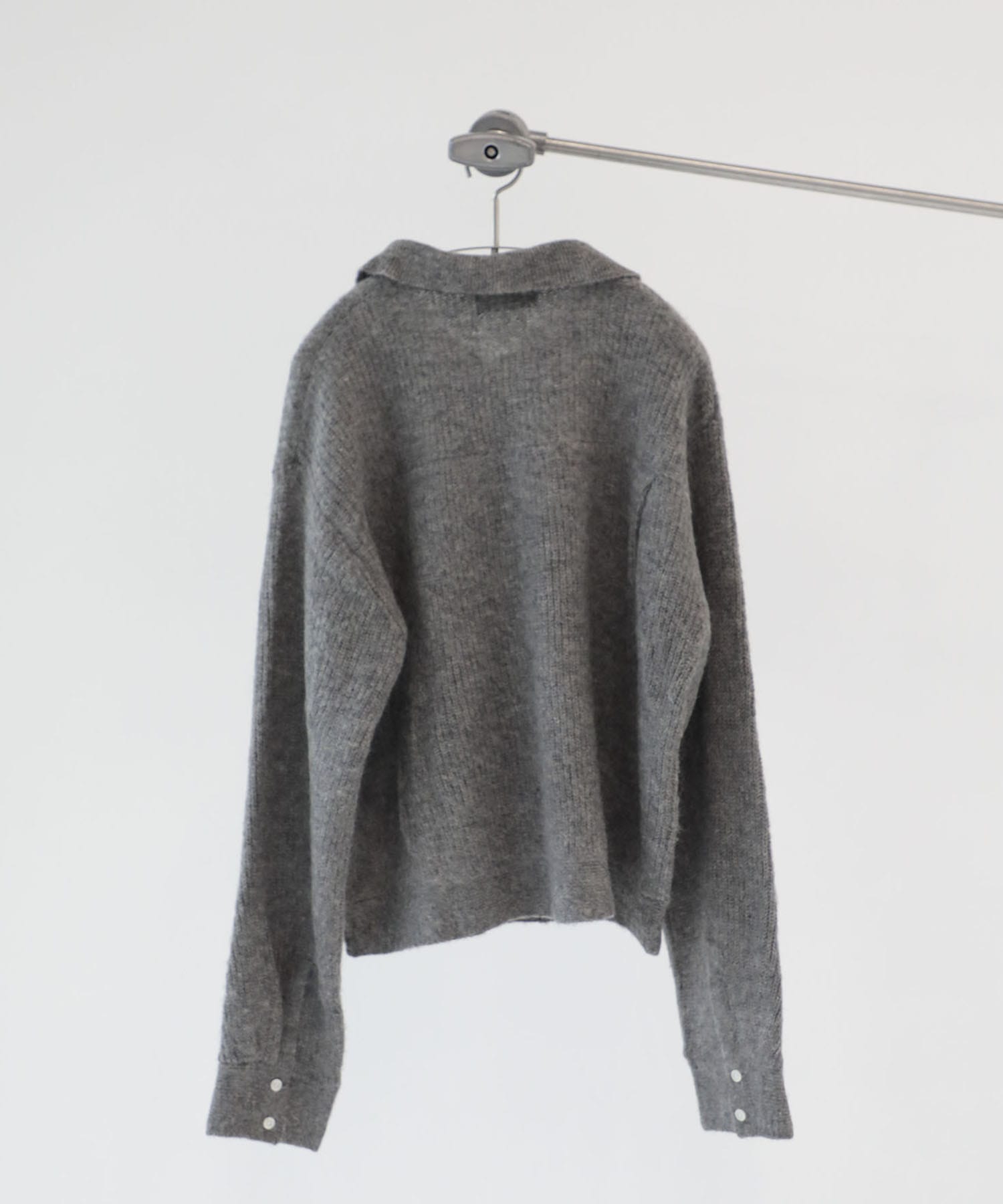 別注　CURVED CARDIGAN　MOHAIR GOAT ESSENCE