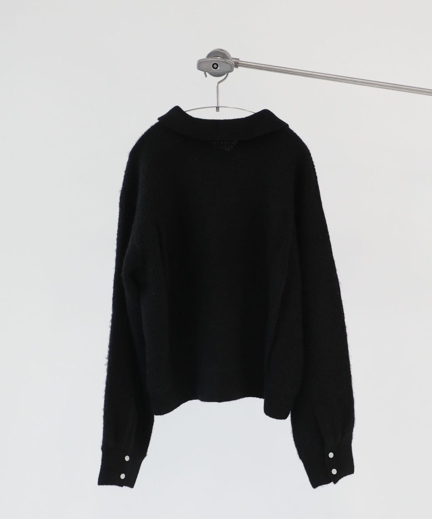 別注　CURVED CARDIGAN　MOHAIR GOAT ESSENCE