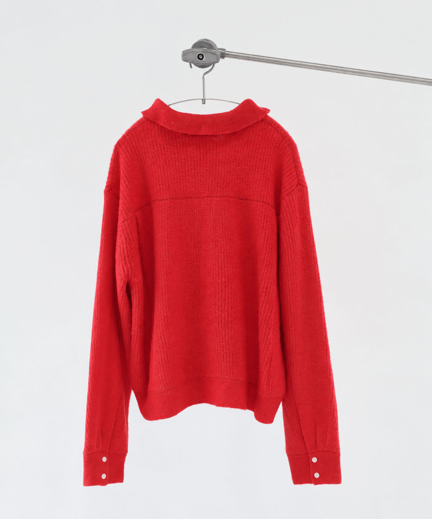 別注　CURVED CARDIGAN　MOHAIR CONZ