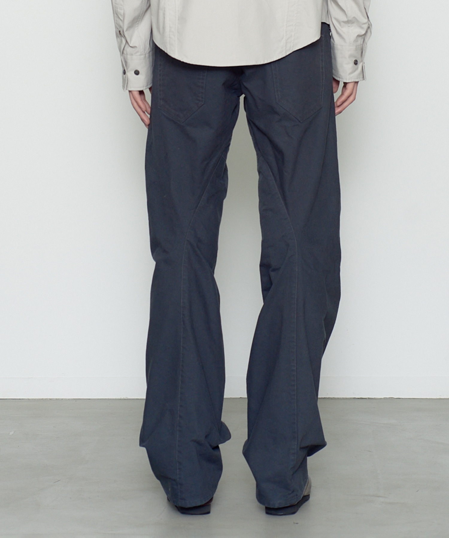 PANELLED 3D TWISTED 5P PANTS NVRFRGT