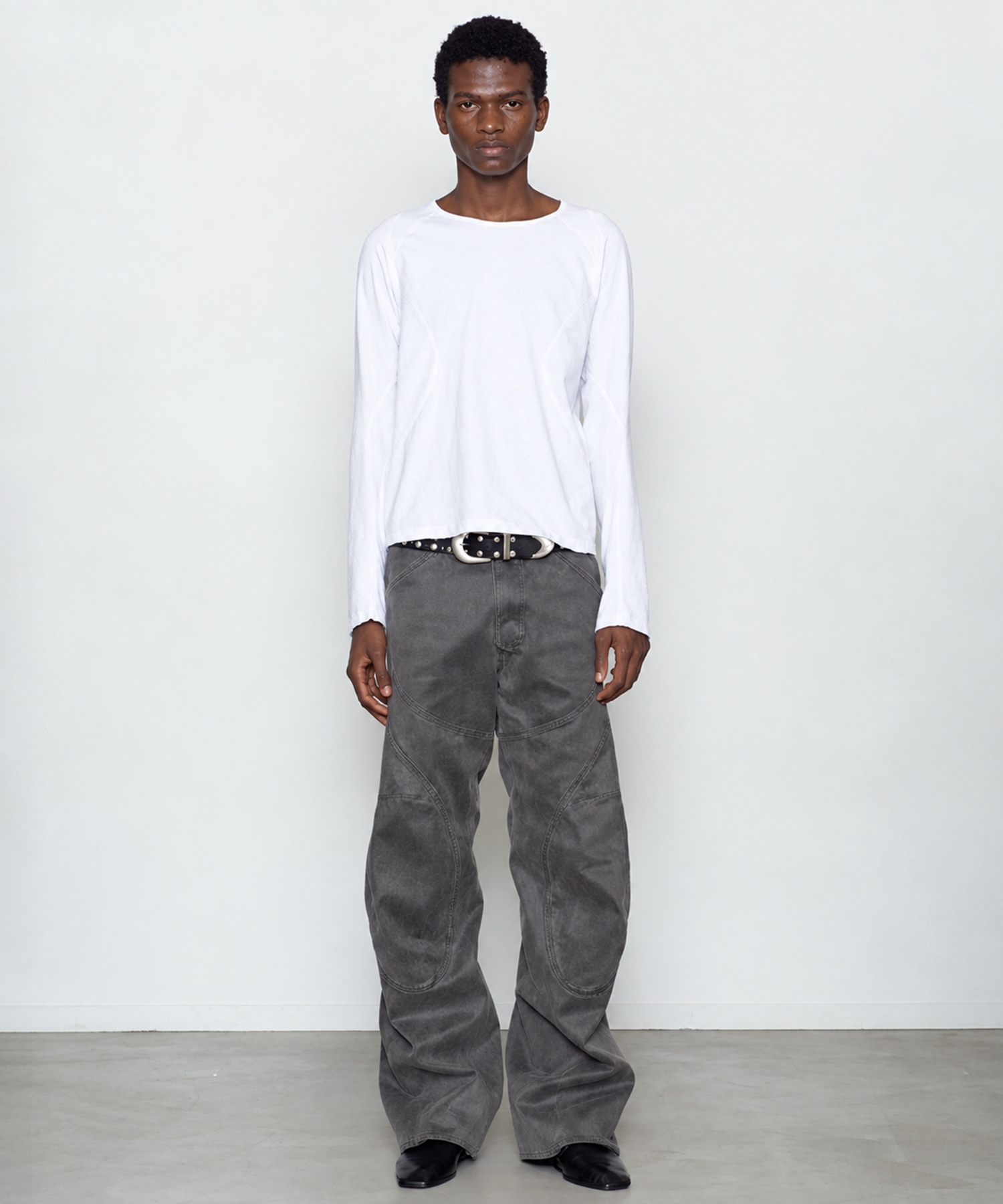 PANELLED MOTO PANTS NVRFRGT