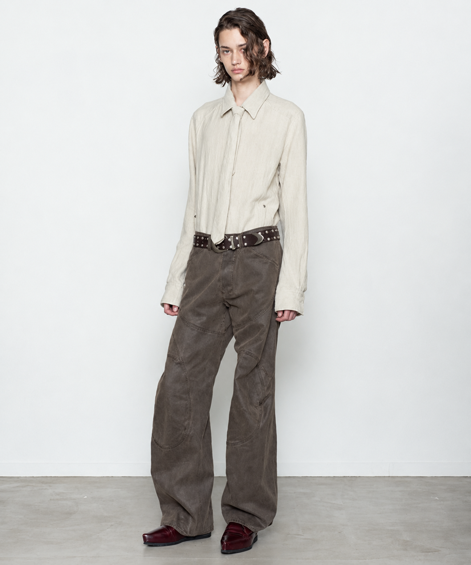 PANELLED MOTO PANTS NVRFRGT