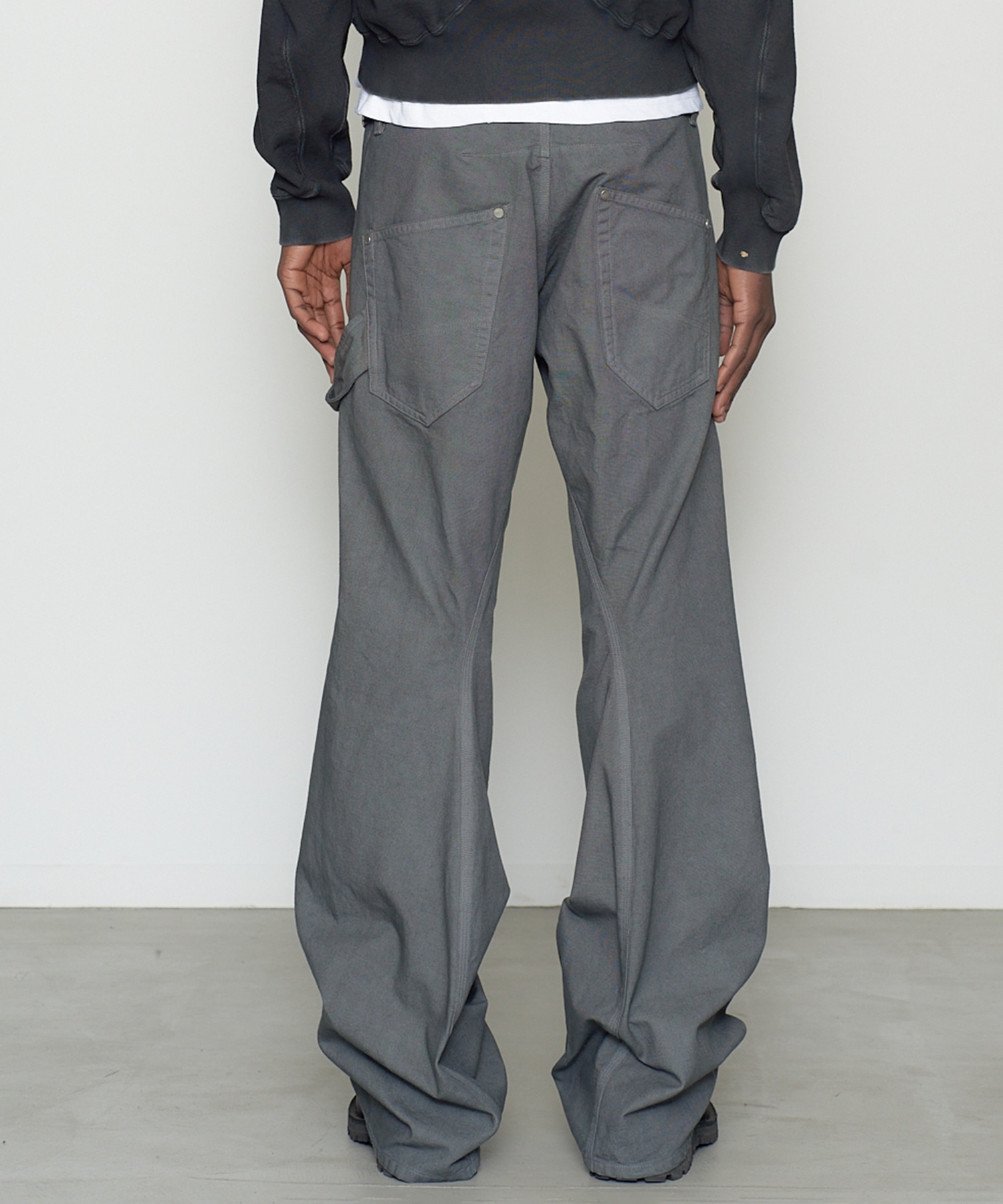 CURVED LEG DOUBLE KNEE WORK PANTS NVRFRGT