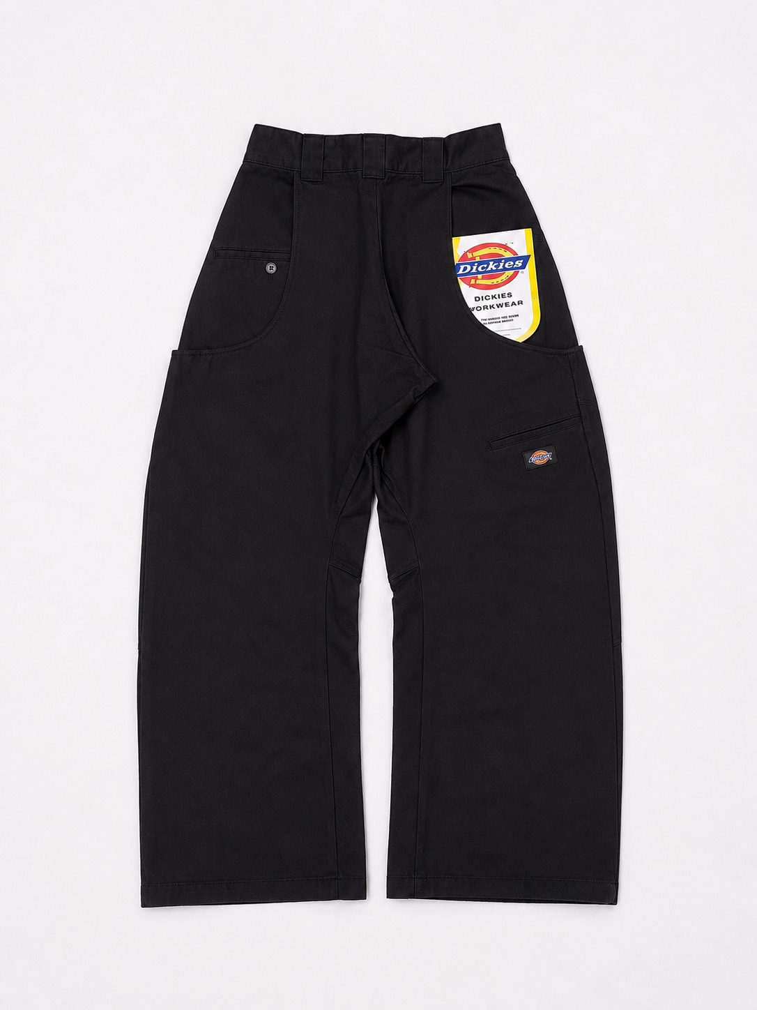 Dickies×NVRFRGT DOUBLE KNEE CURVED LEG UTILITY WORK PANTS NVRFRGT