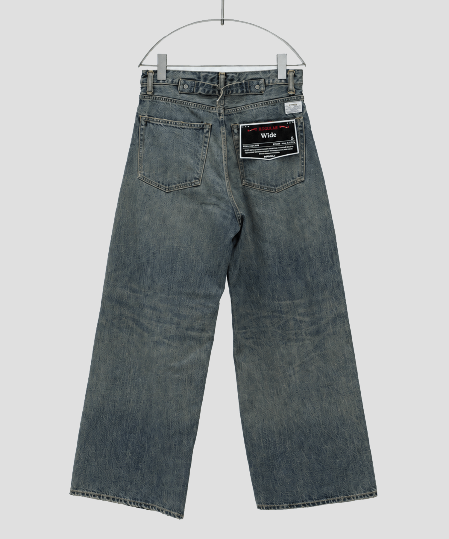 Wide Vintage Denim Pants DAIRIKU