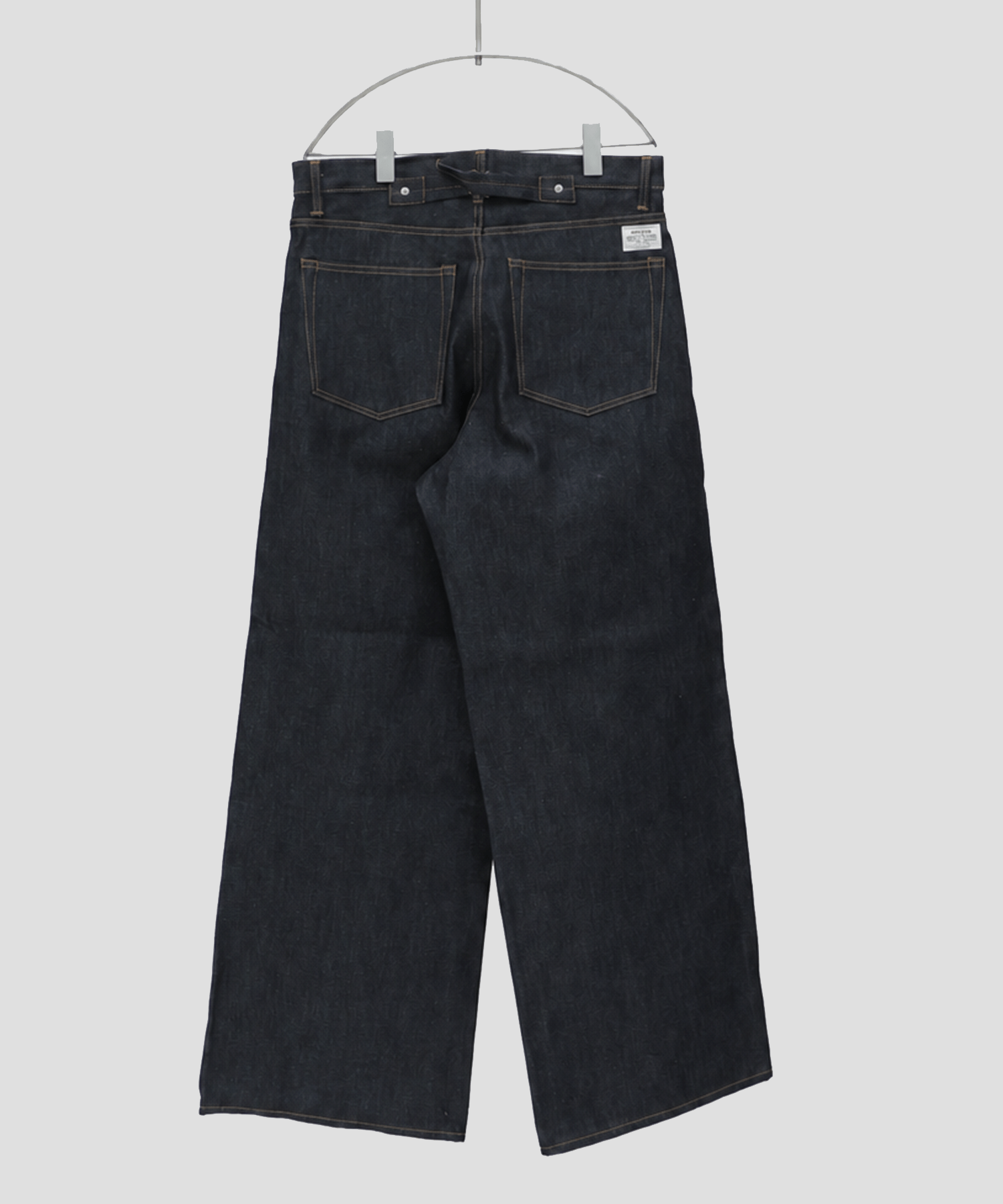 Wide Rigid Denim Pants DAIRIKU