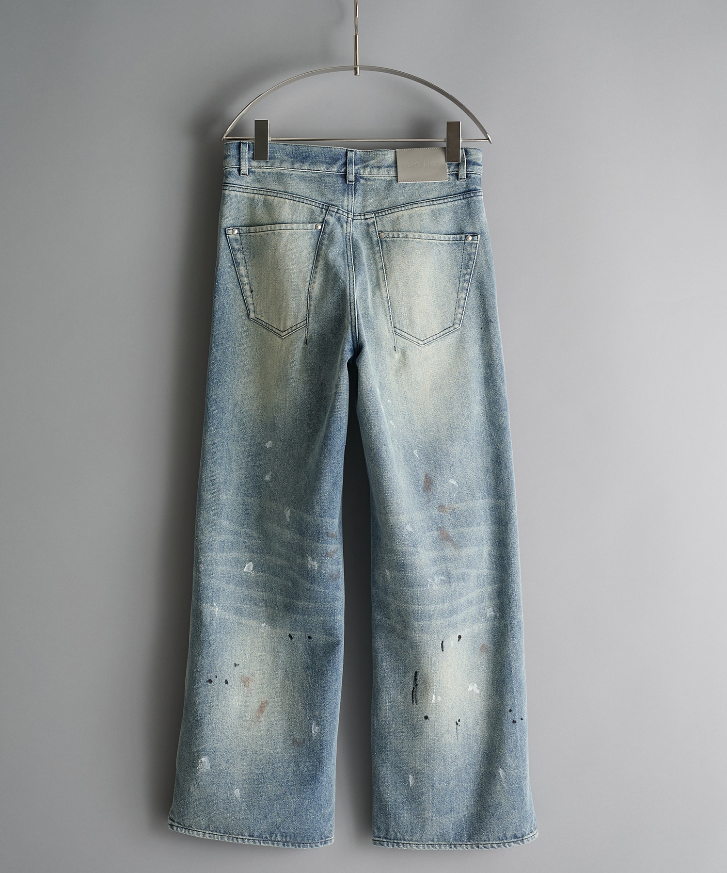 loose fit jeans 3color paint CONZ