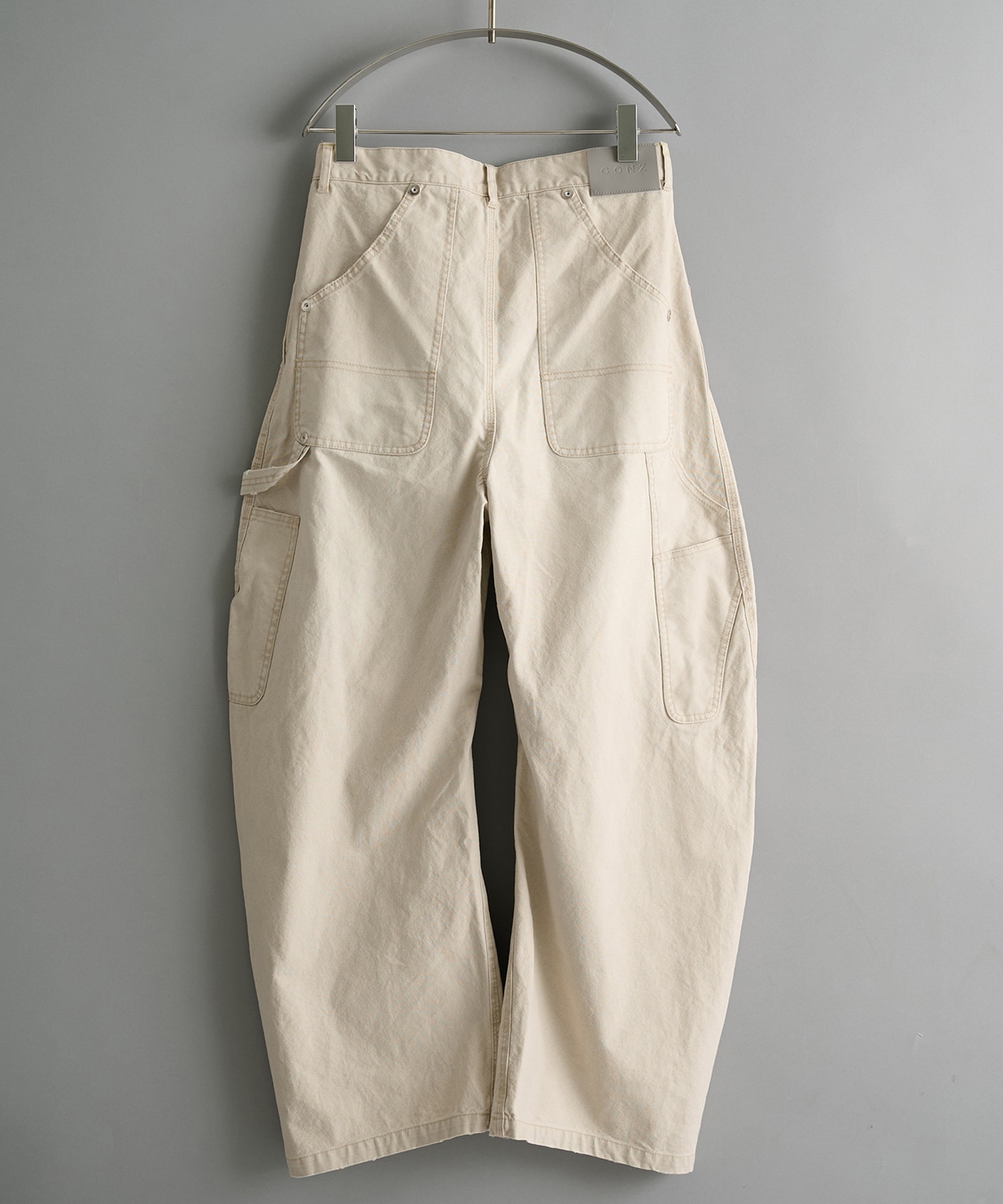 duck double knee curved leg pants CONZ