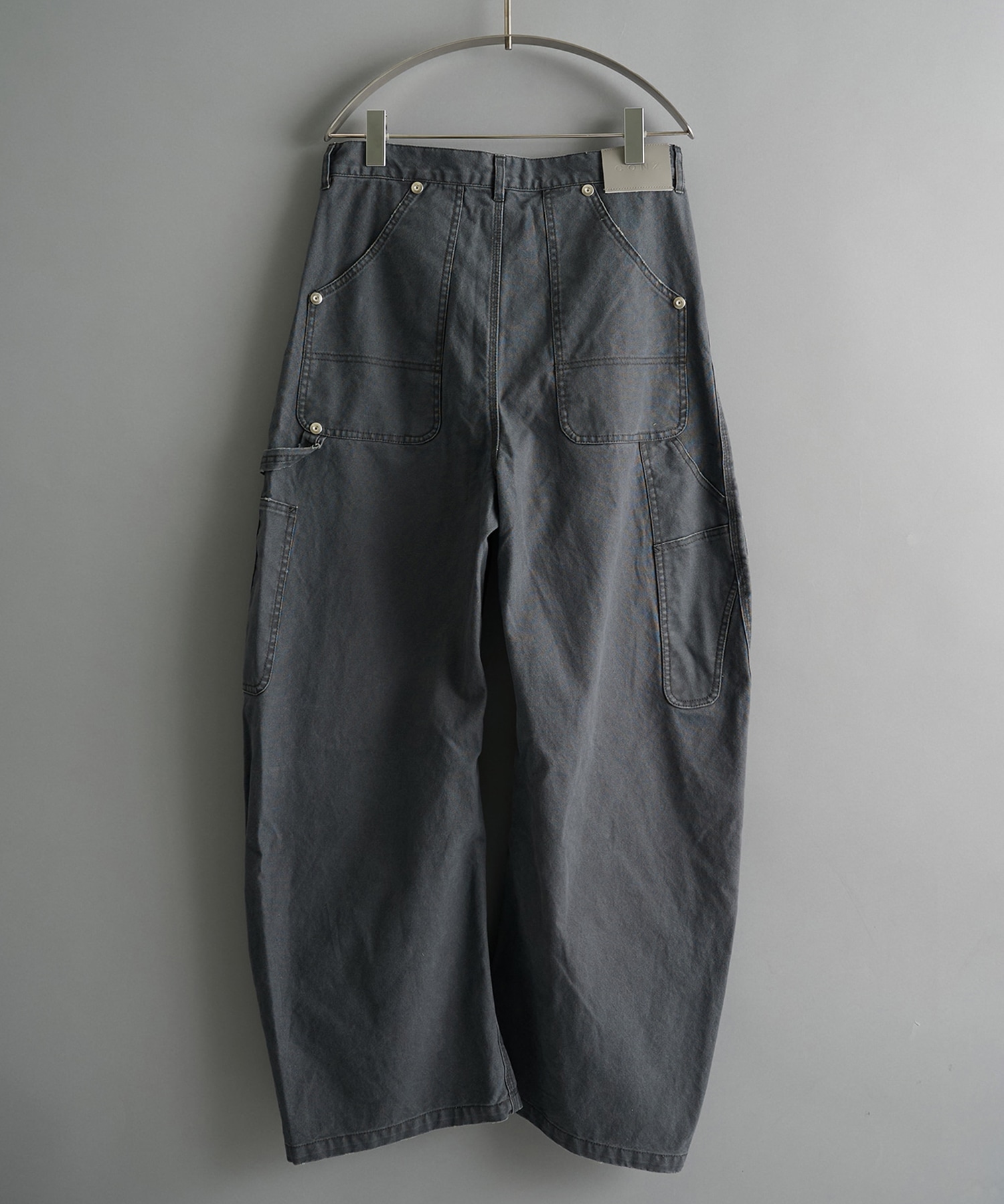 duck double knee curved leg pants CONZ