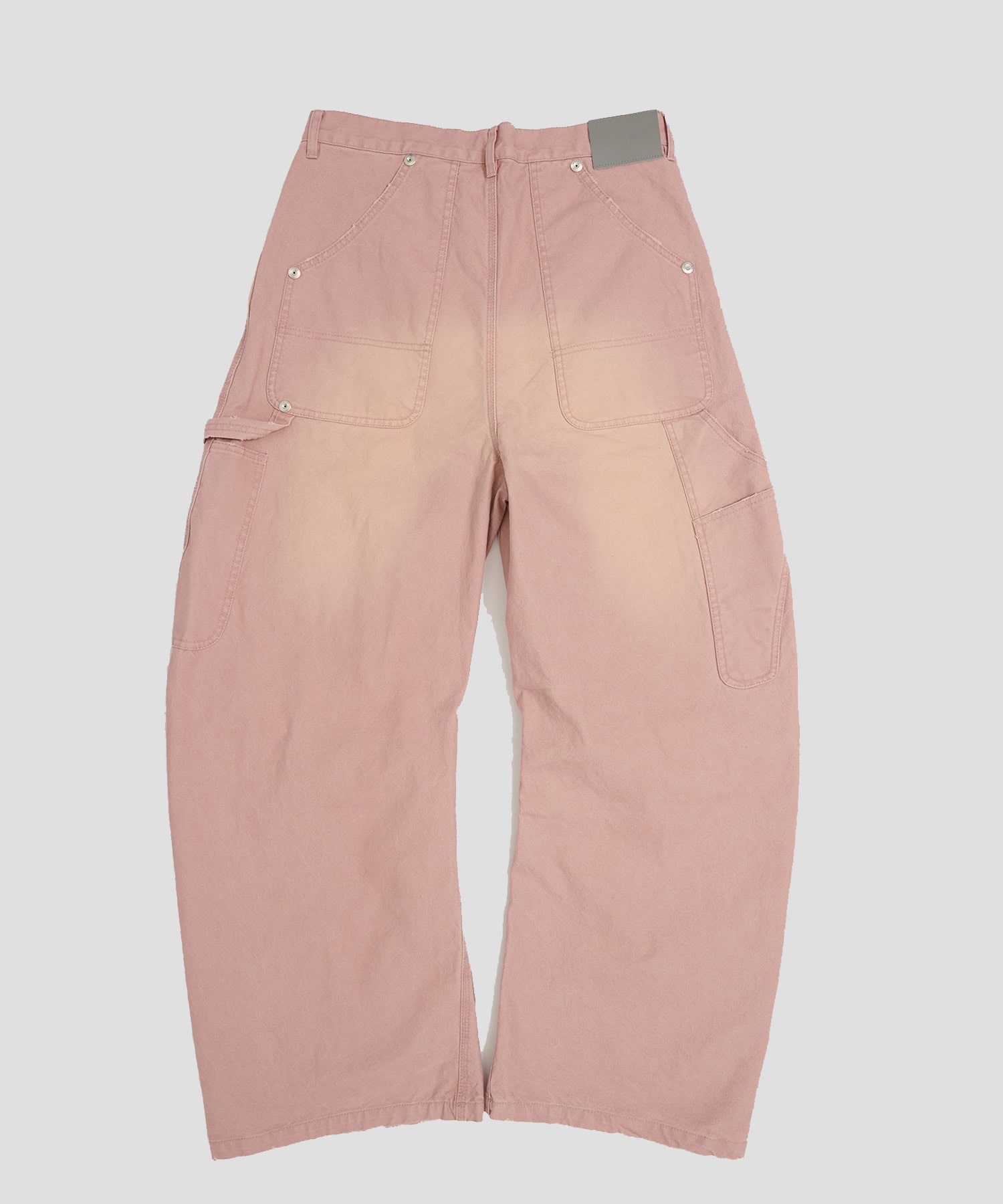 duck double knee curved leg pants CONZ