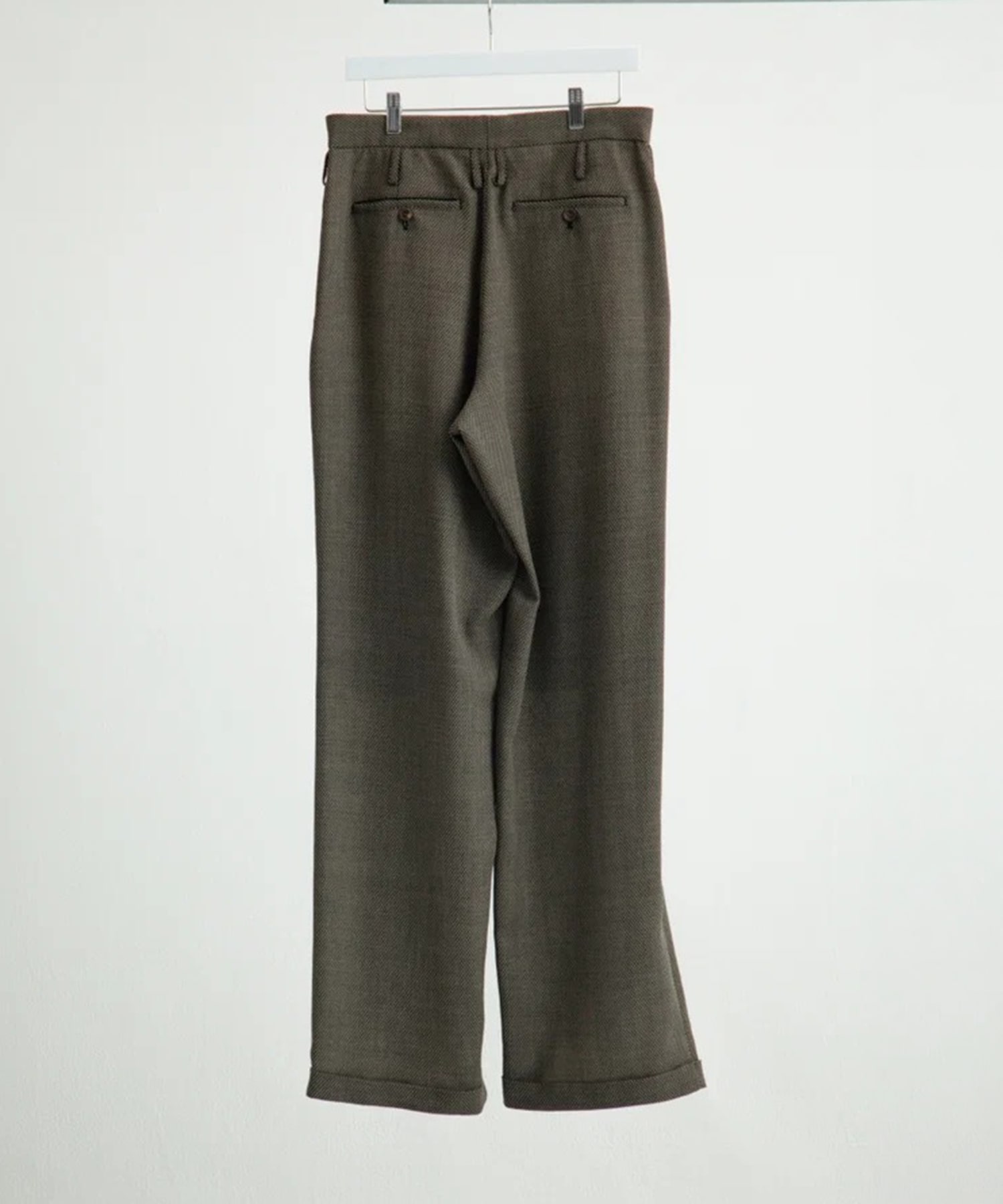 DOUBLE INVERTED TUCK TROUSERS SOSHIOTSUKI