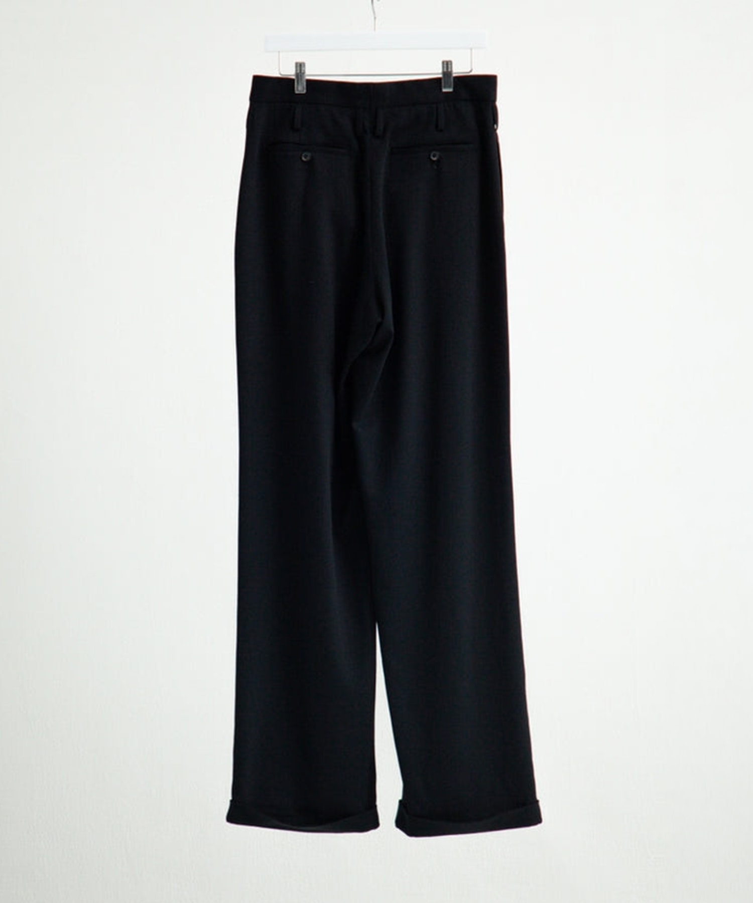 DOUBLE INVERTED TUCK TROUSERS SOSHIOTSUKI