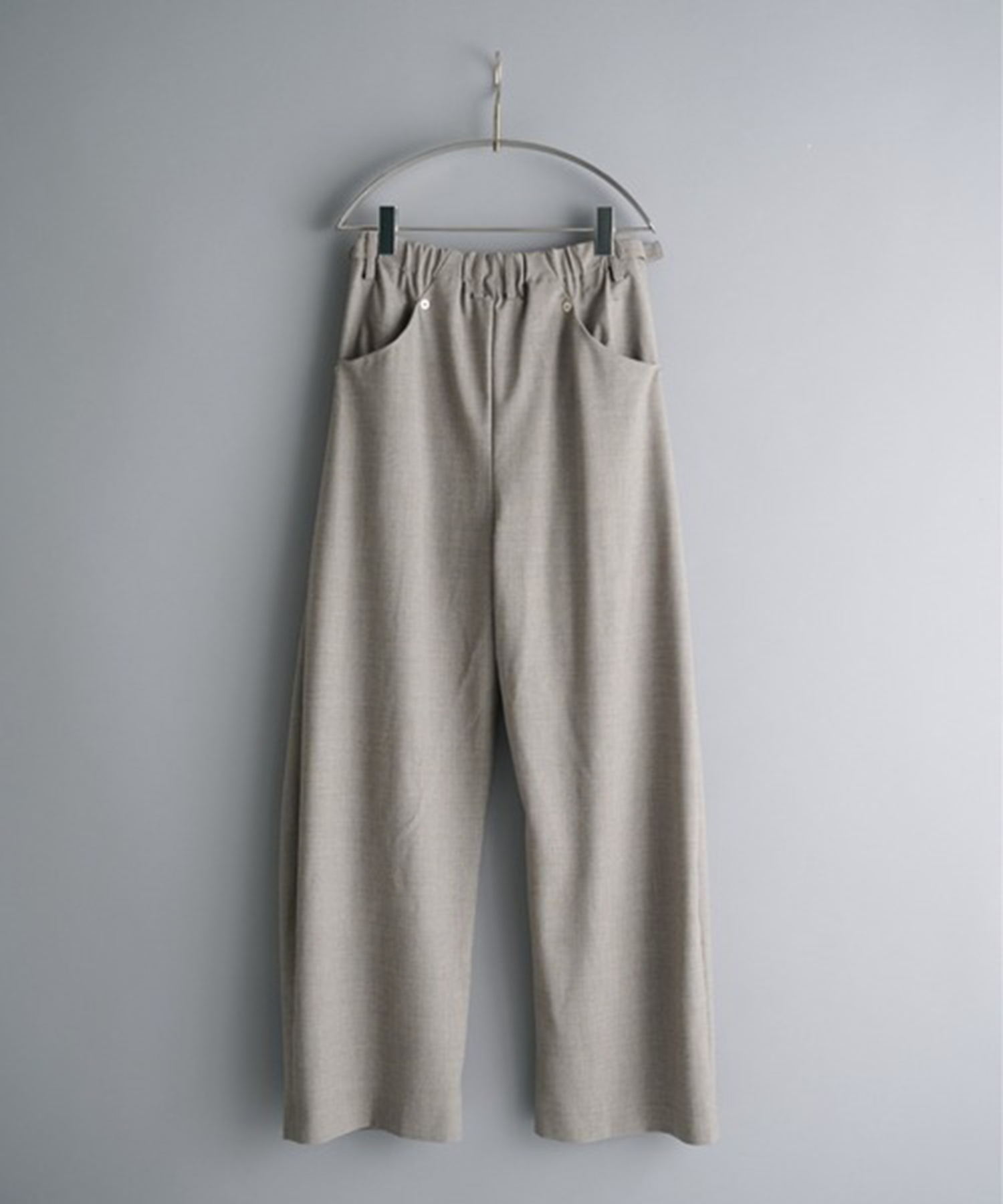 curved leg trousers 3.0 buckle CONZ