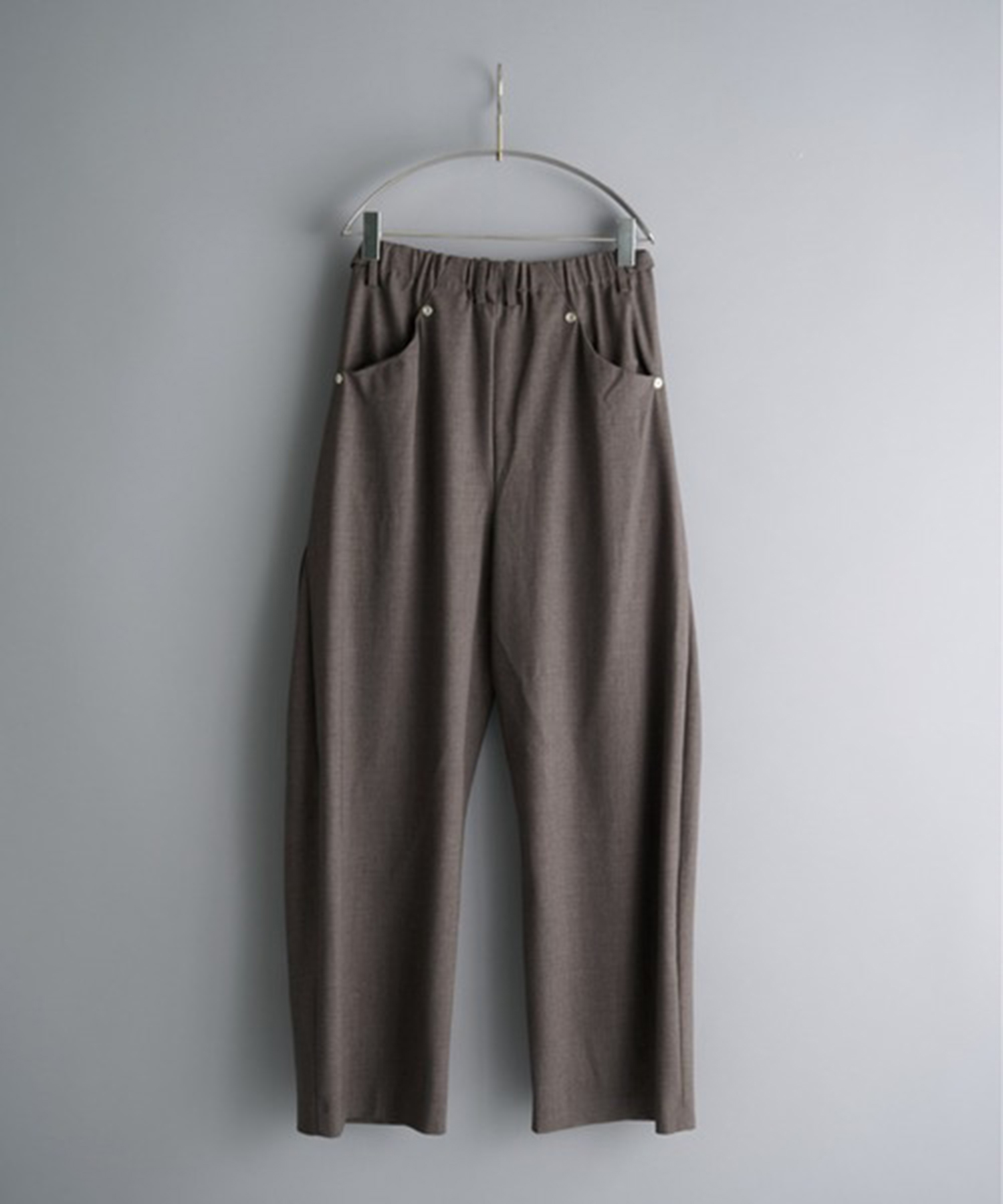 curved leg trousers 3.0 buckle CONZ