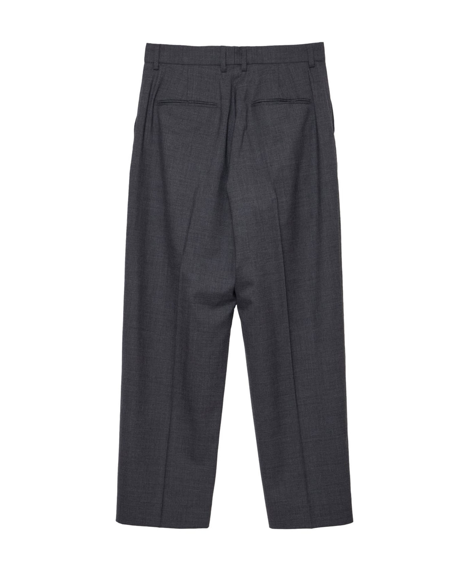 Wool Wide Trousers MATSUFUJI