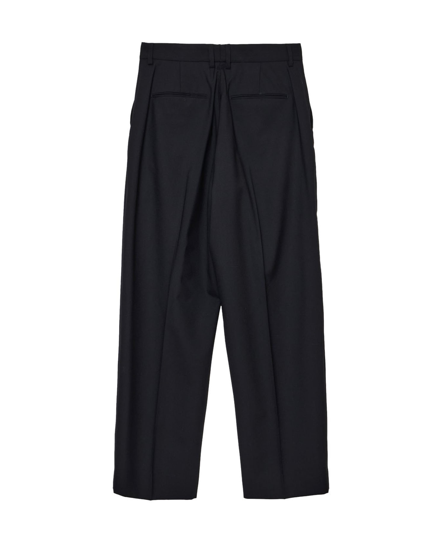 Wool Wide Trousers MATSUFUJI