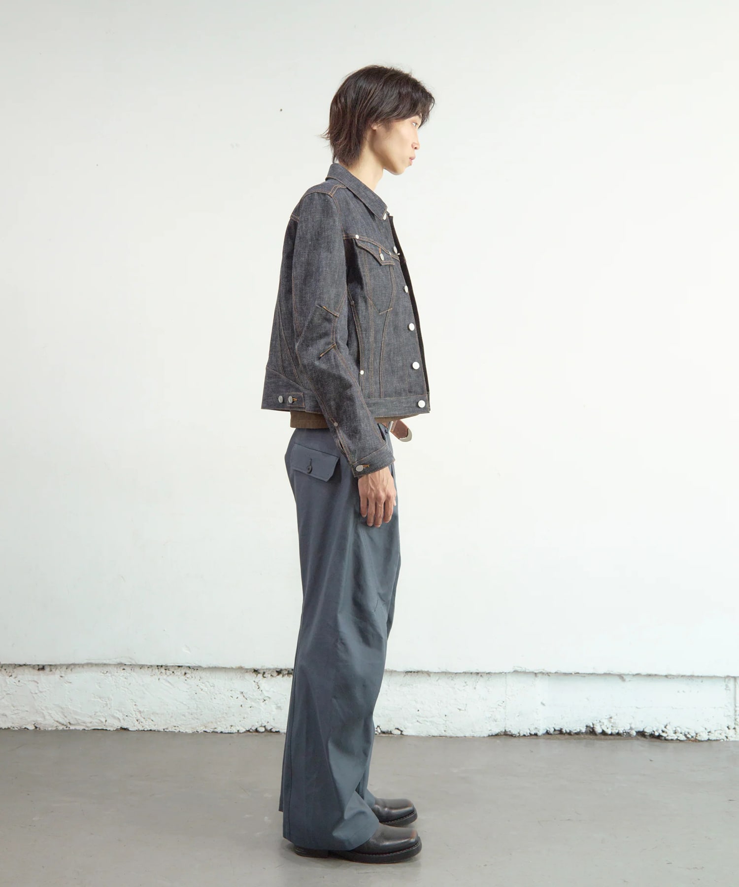 DENIM TRUCKER JACKET NVRFRGT