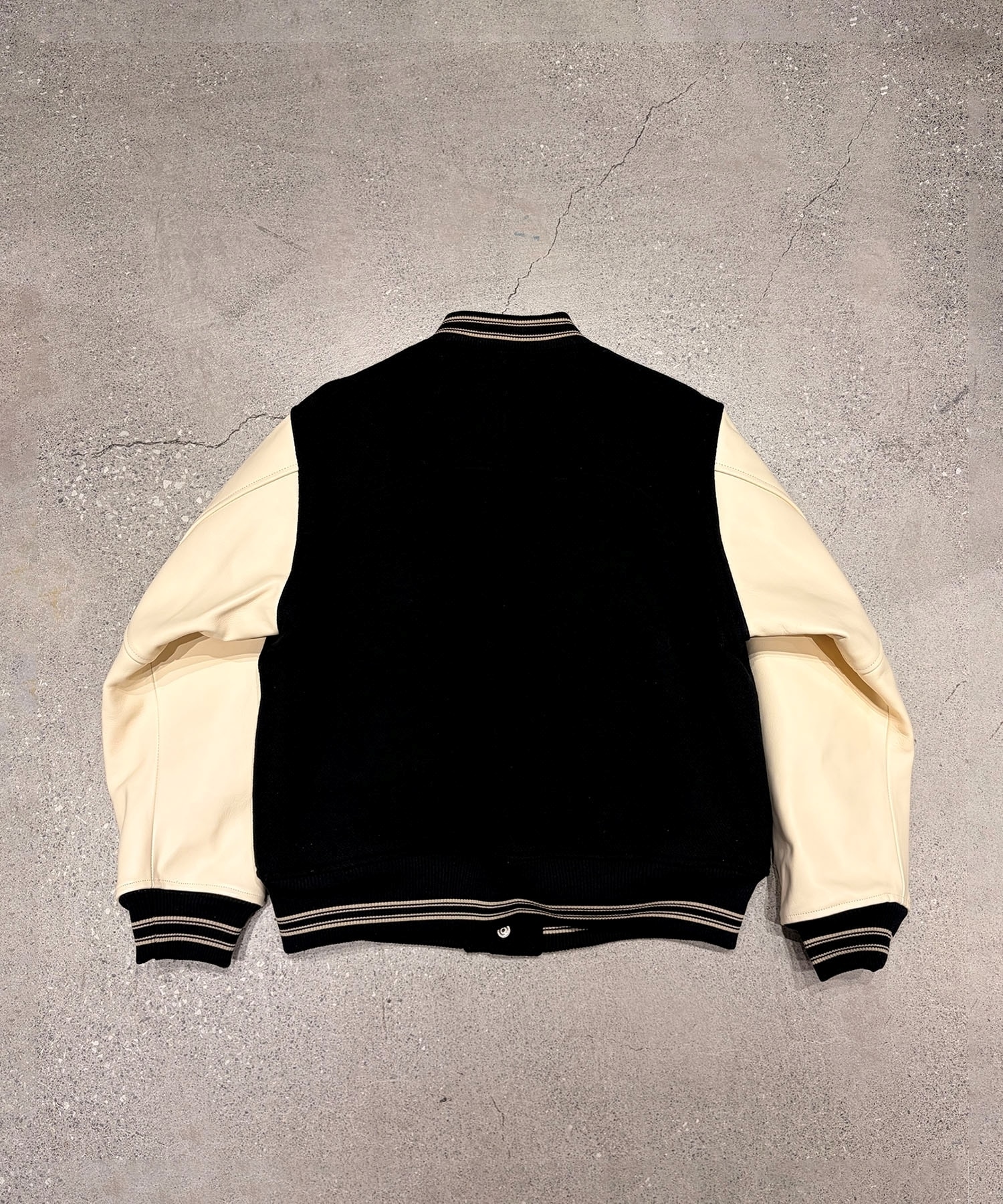 WOOL VARSITY JACKET SUGARHILL
