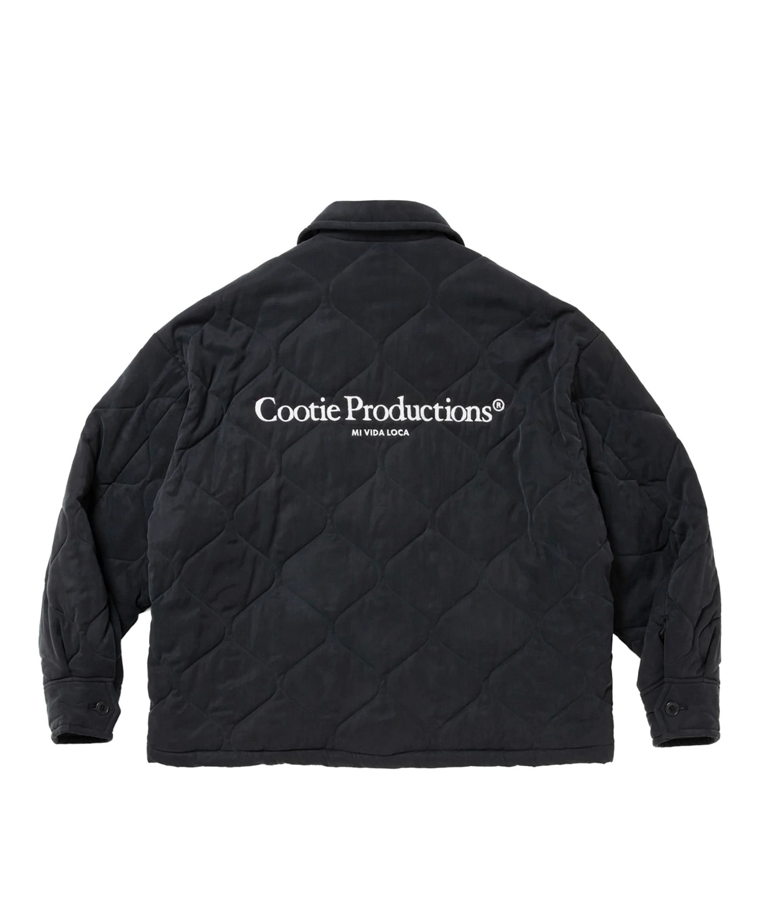 Cu/Ny Satin Vietnam Liner Jacket COOTIE PRODUCTIONS