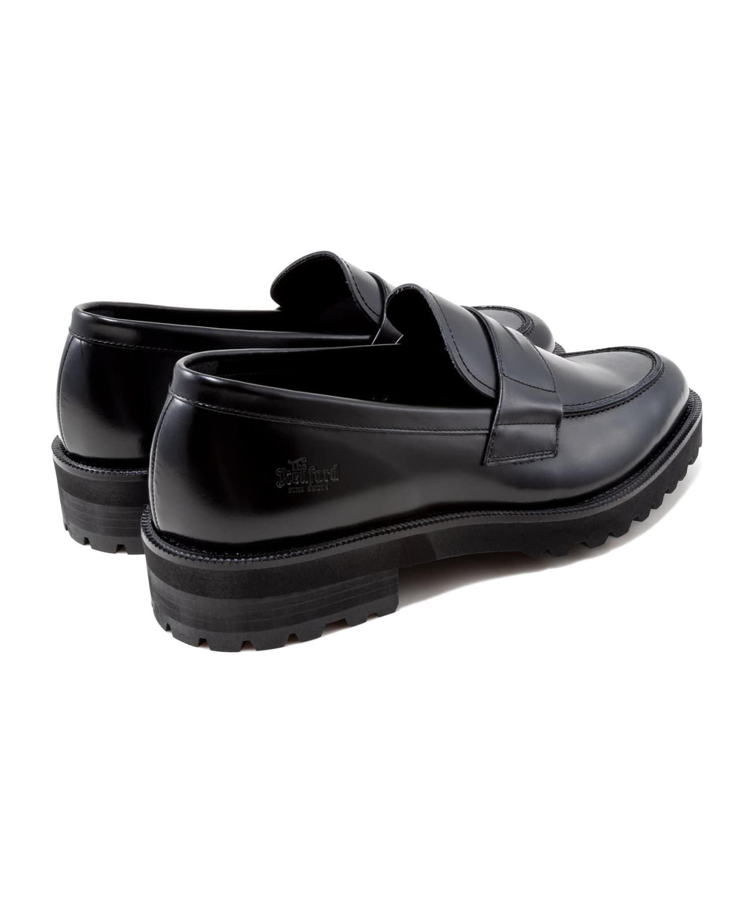 NEW CLASSIC COIN LOAFERS　BLACK The Kenford FINESHOES