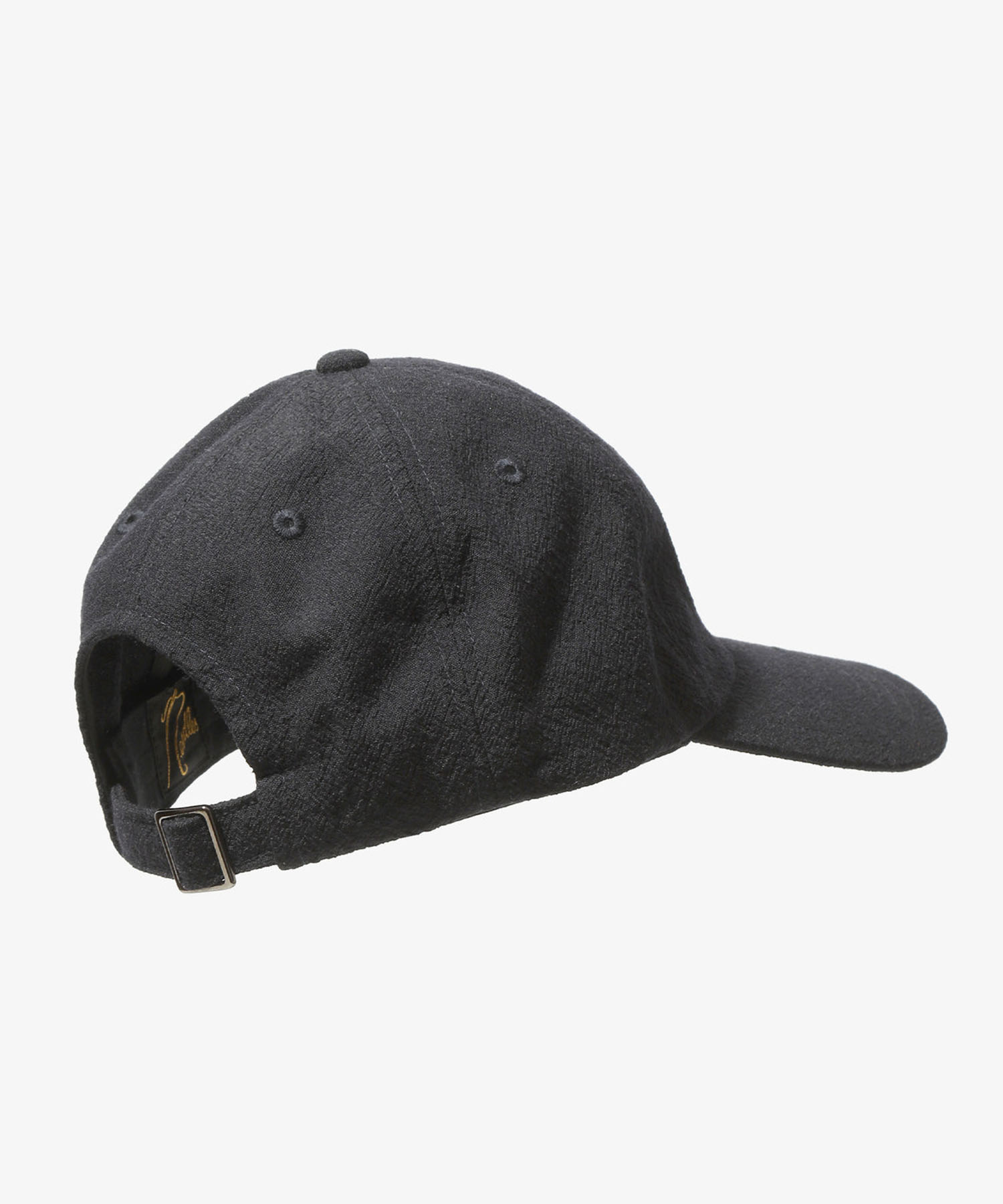 Baseball Cap - Wool Diagonal Jacquard Needles