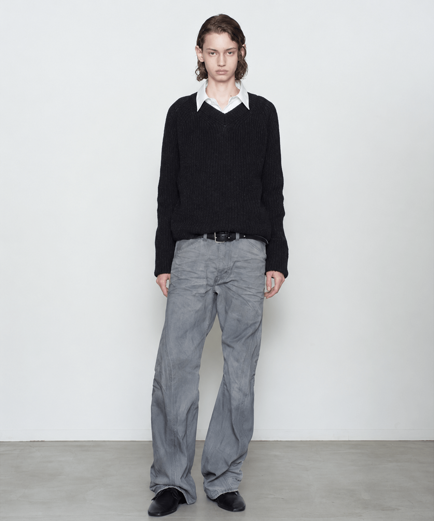 V-NECK SWEATER NVRFRGT