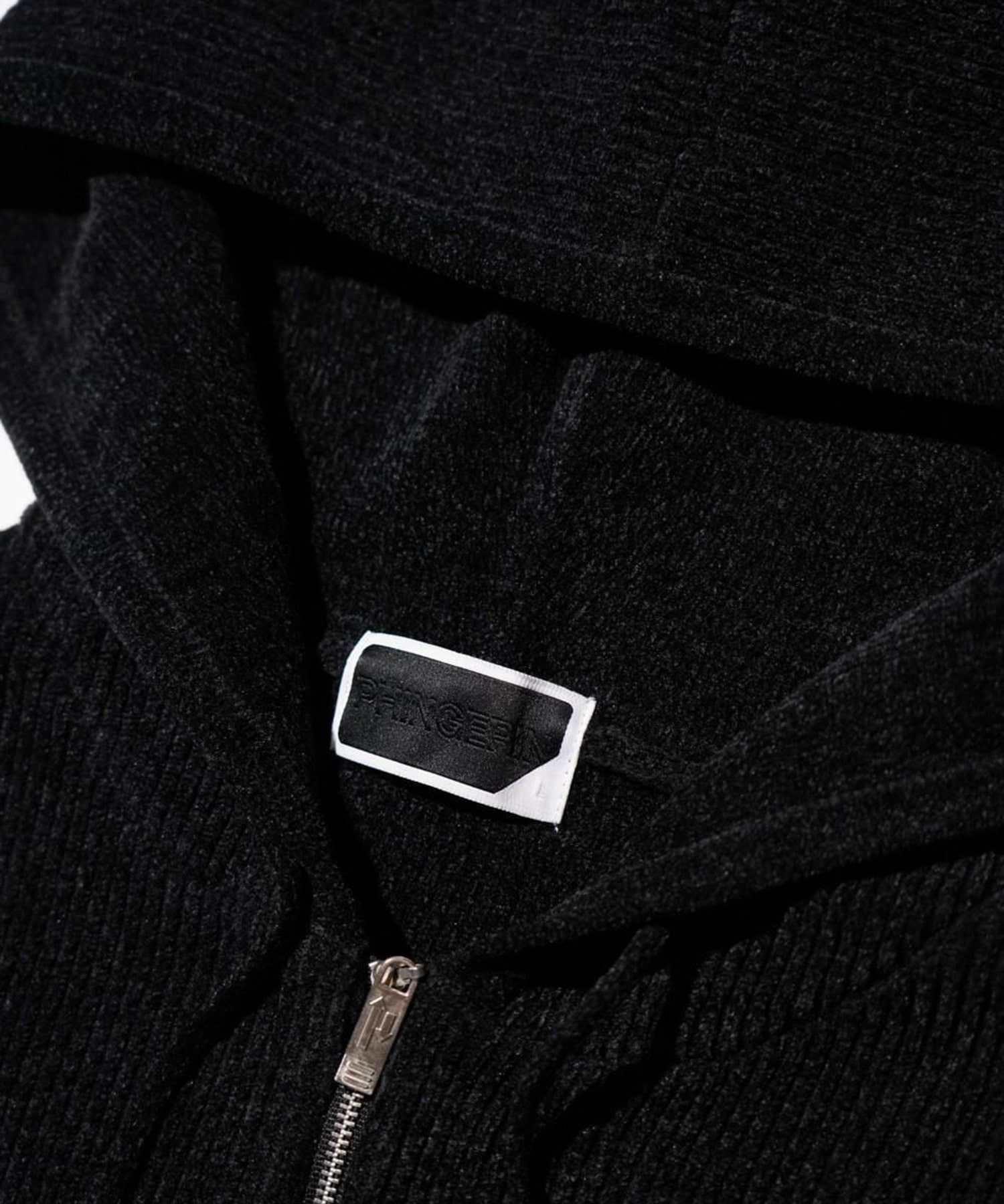 CORDY KNIT ZIP HOODIE PHINGERIN