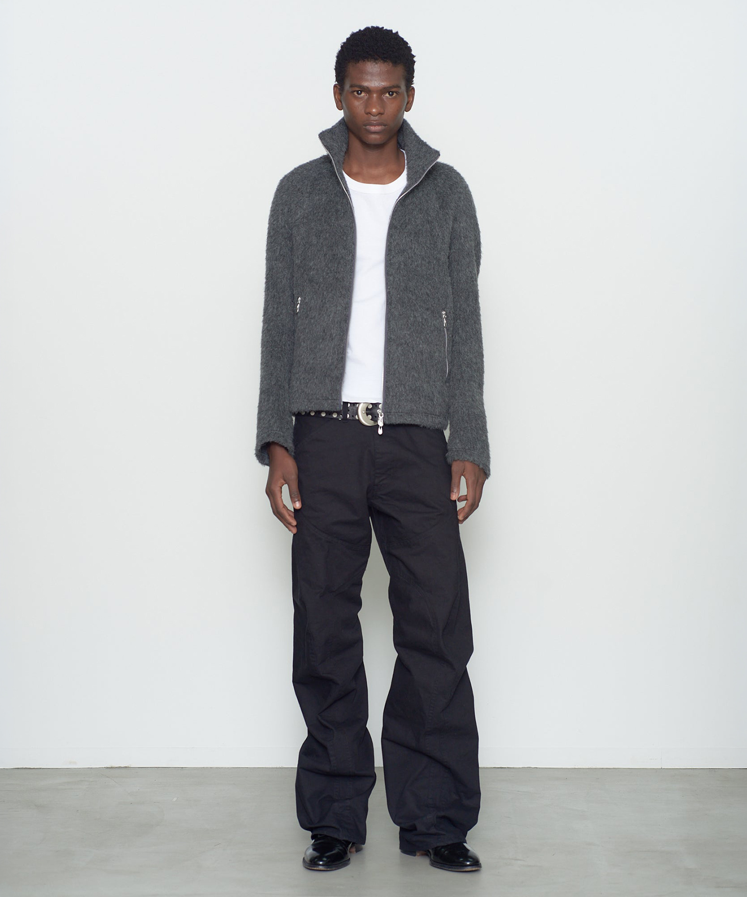 FULL ZIP UP TRACK JACKET NVRFRGT