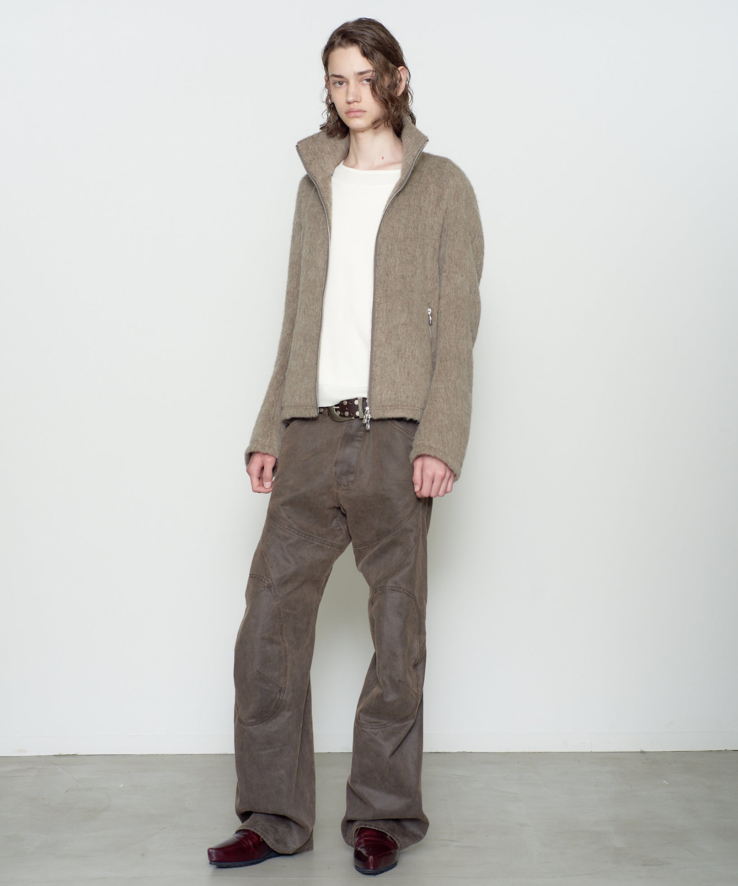 FULL ZIP UP TRACK JACKET NVRFRGT