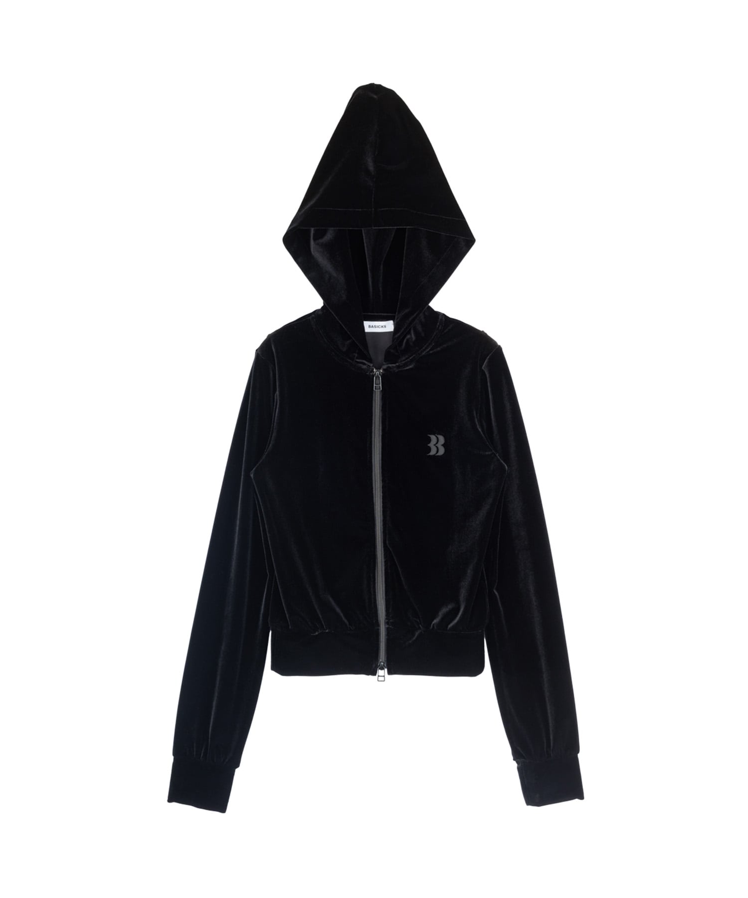 Micro Bra Velour Hoodie BASICKS