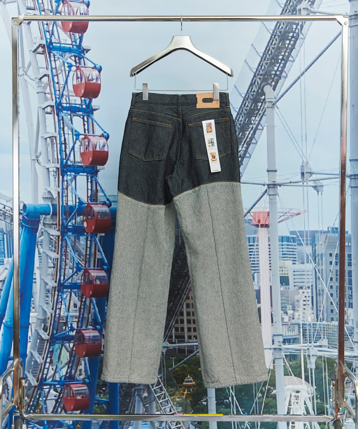 WAVE PANELLED PANTS kotohayokozawa