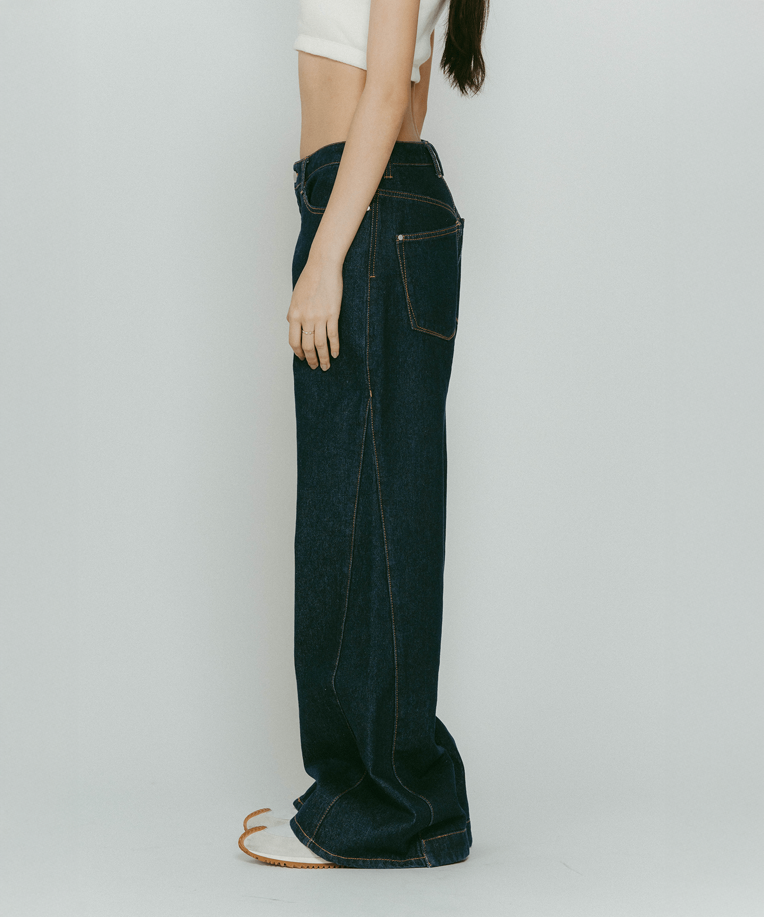denim baggy pants Knuth Marf