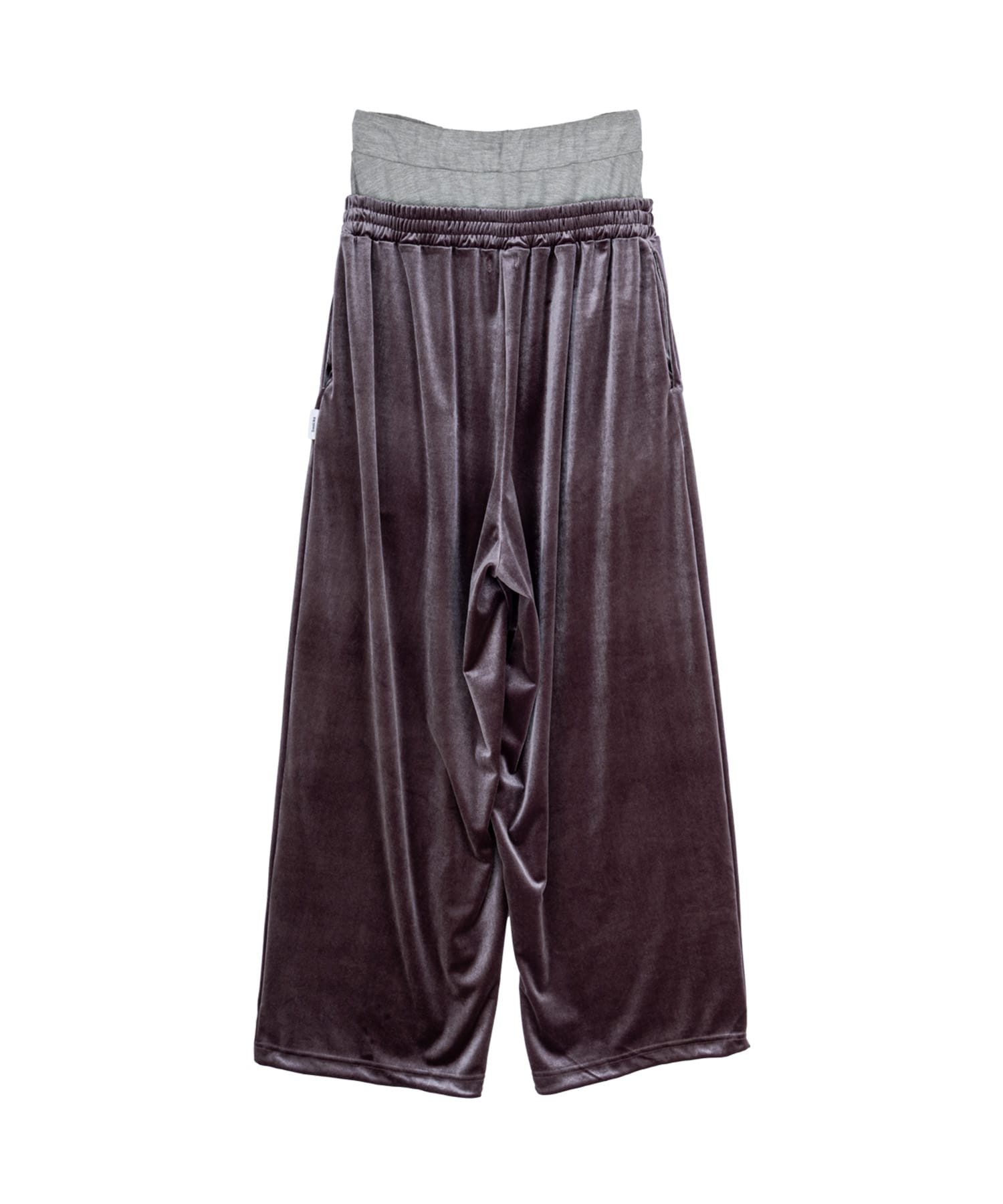 Layered Velvet Trouser BASICKS