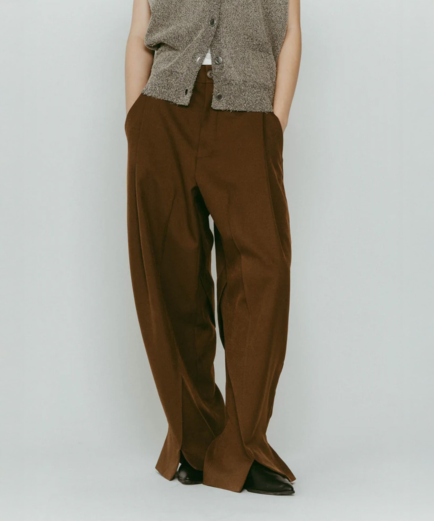 front slit pants Knuth Marf