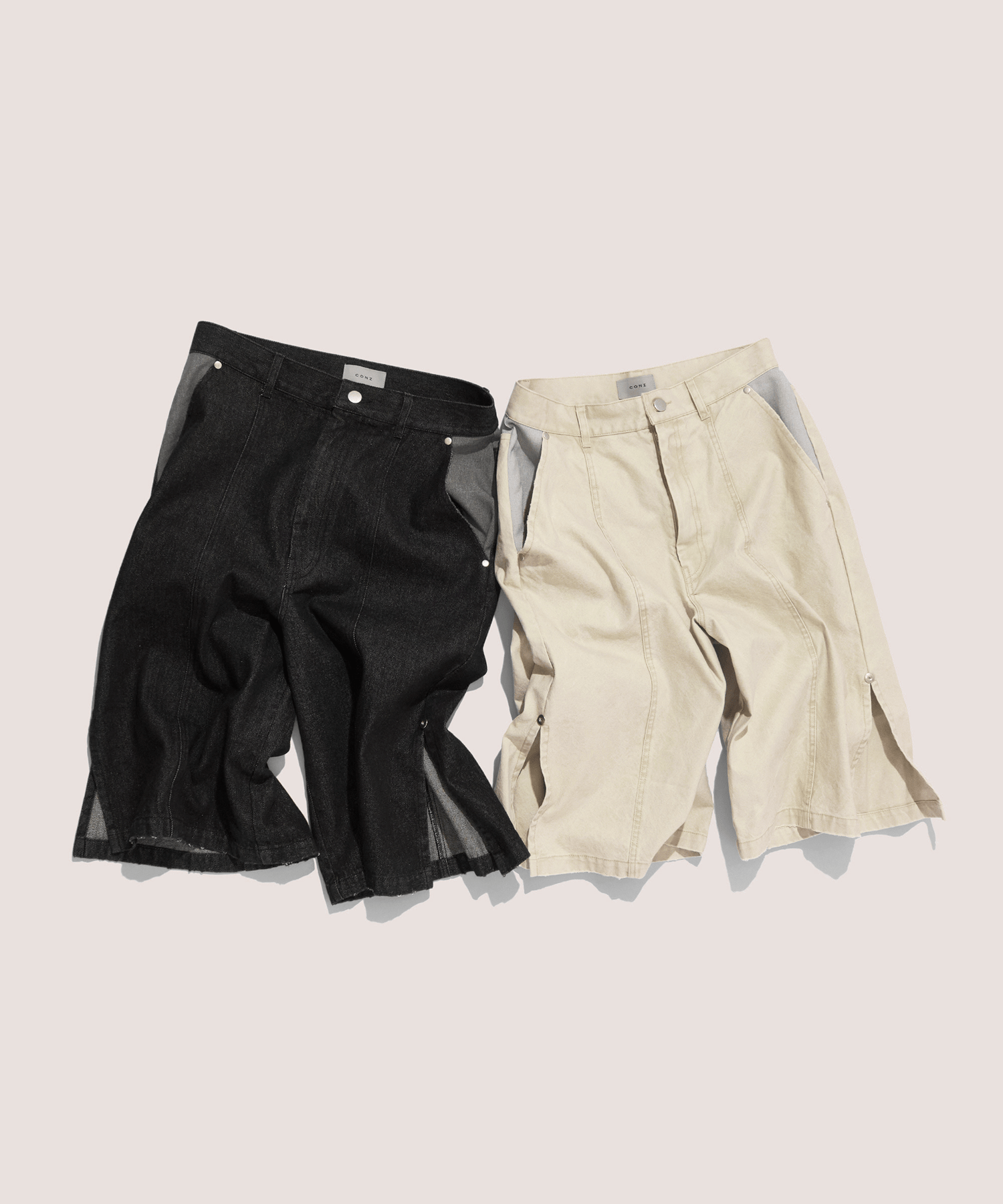 PANEL HALF PANTS CONZ