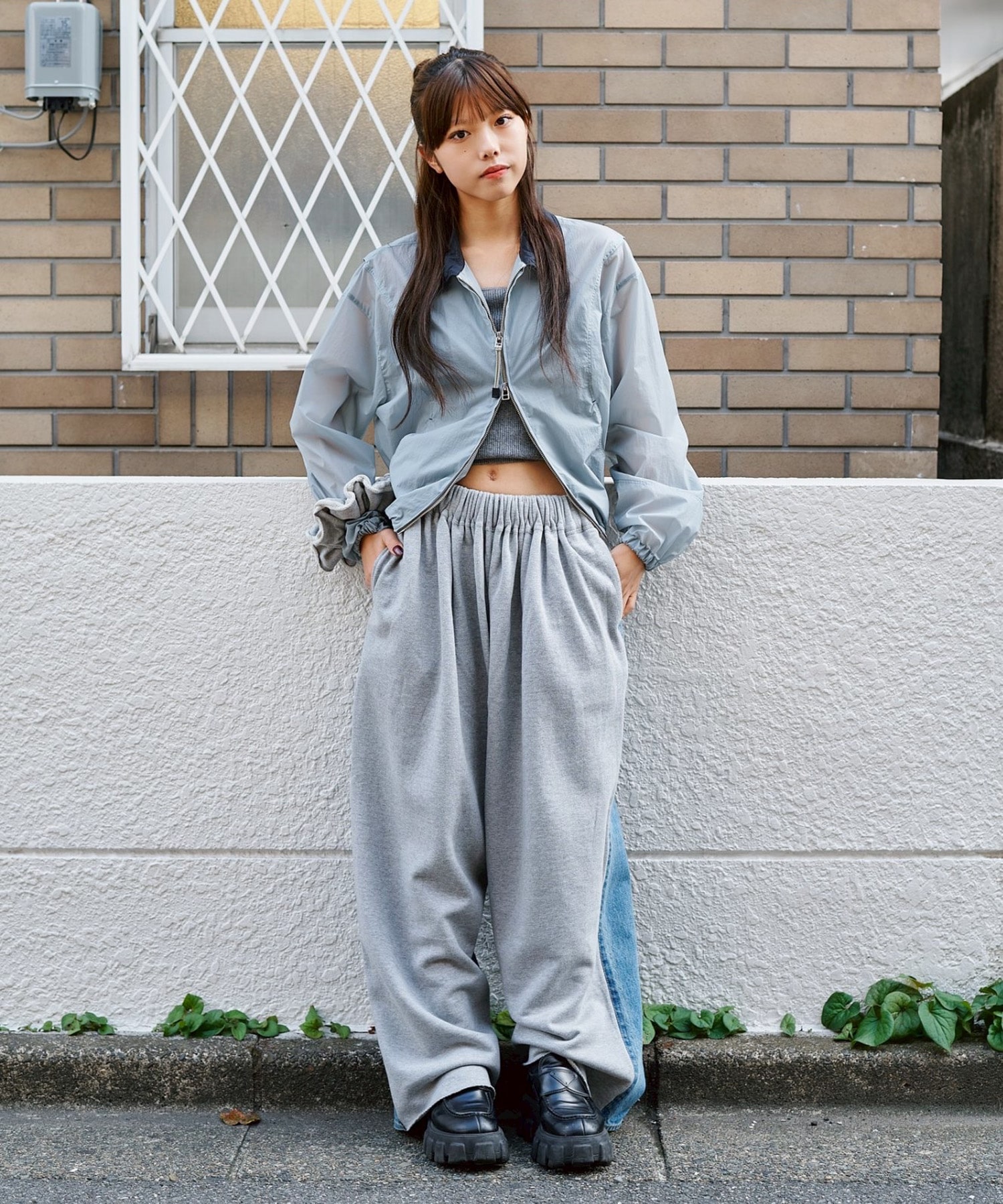 BI-COLOR NYLON BLOUSON CONZ