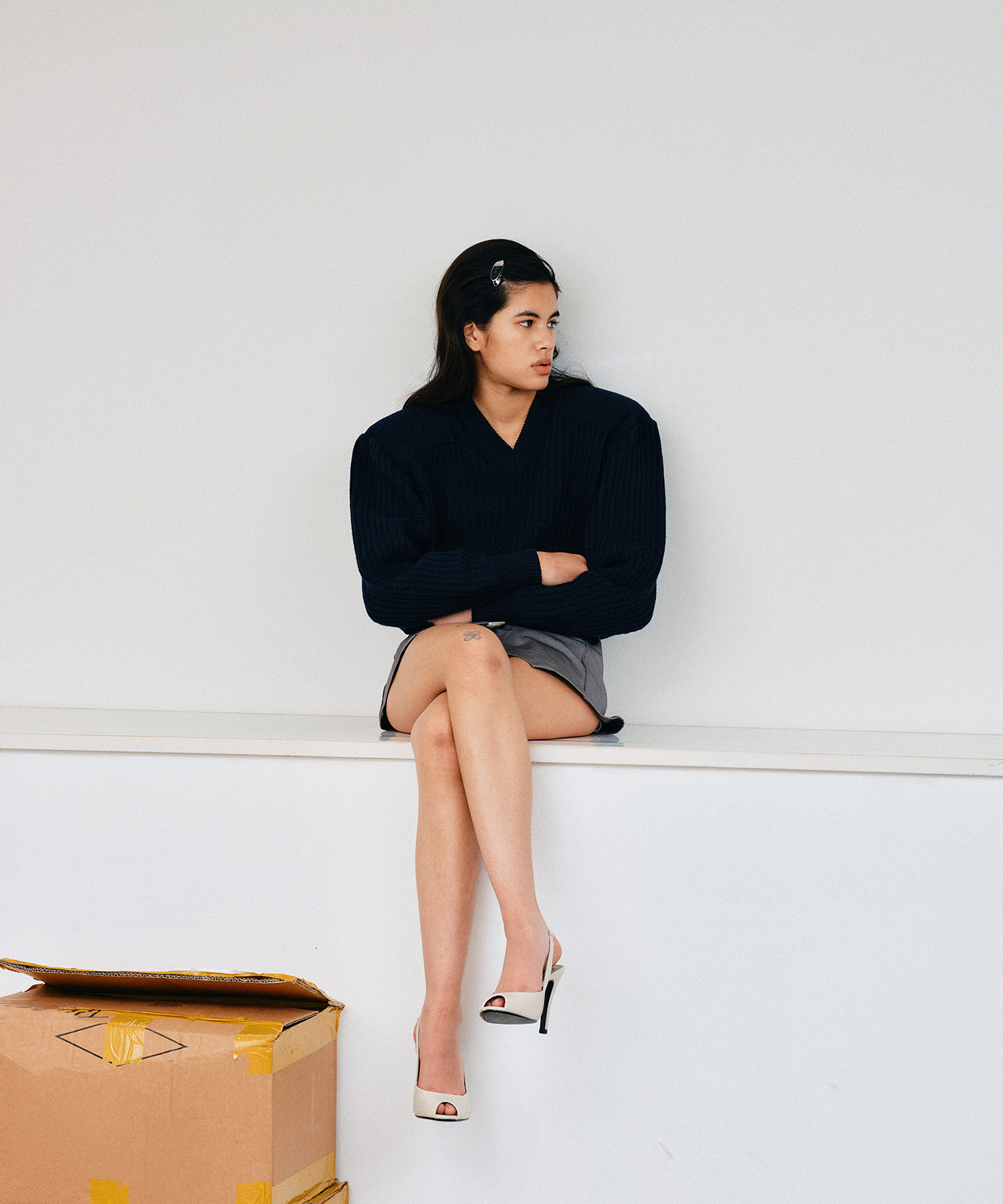 Oval Metal Flat Clips 2-Piece Se heyep