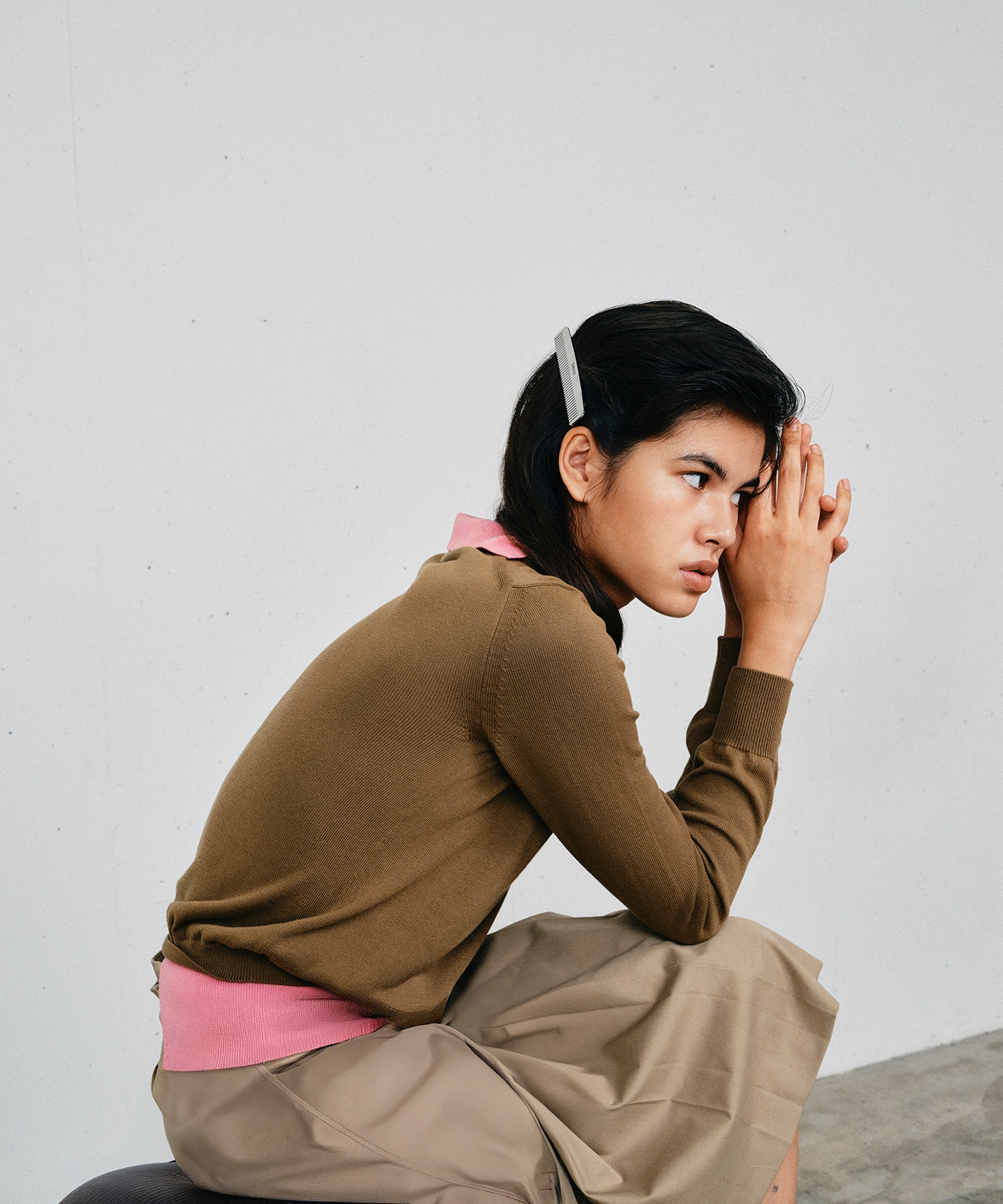 Comb Motif Barrette heyep