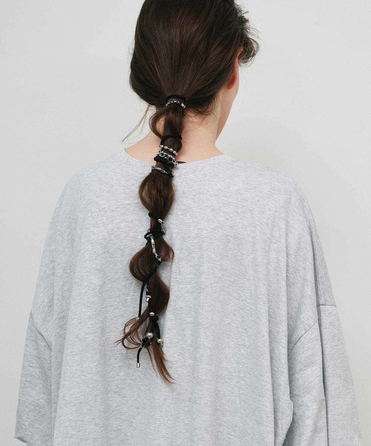 Ball Chain & Metal Hair Ties - 3-Piece Set heyep