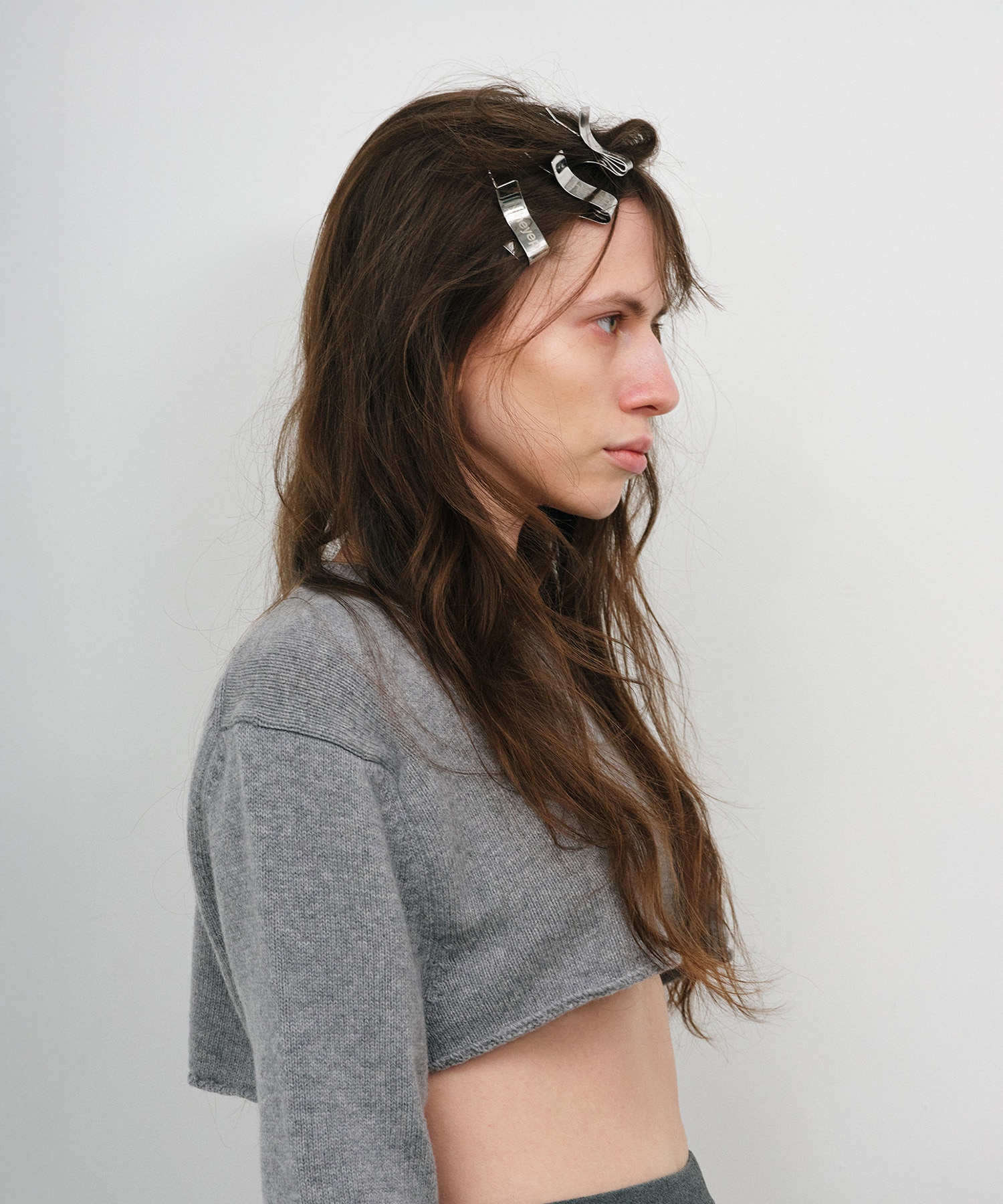 Bent Metal Logo Hairpins 3 -Piece Set heyep