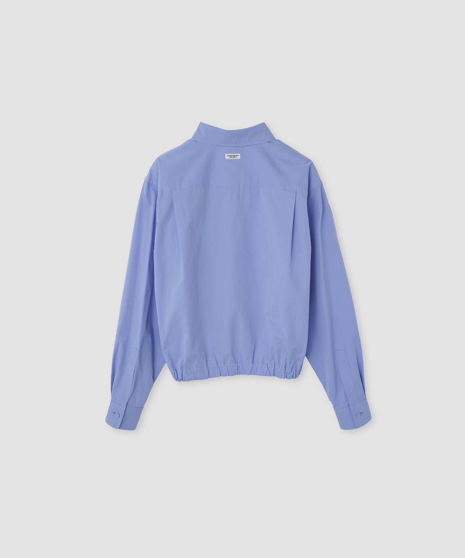 WASHED COTTON BROAD HEM GATHER SHIRT JANE SMITH