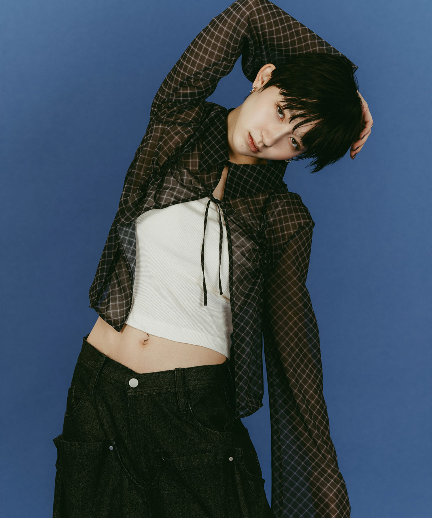 sheer collared blouse Knuth Marf