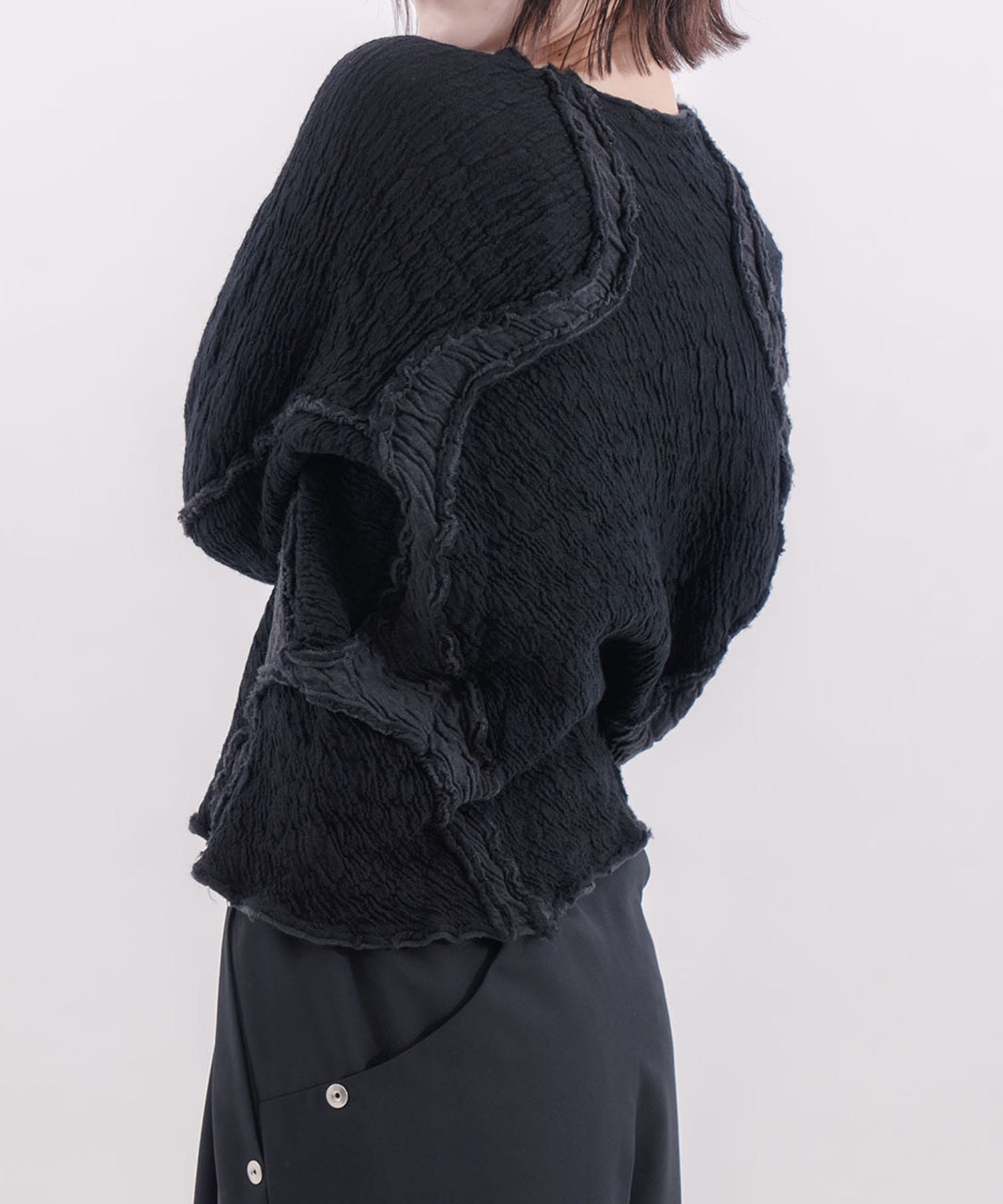 別注PANELED LONG SLEEVE NVRFRGT