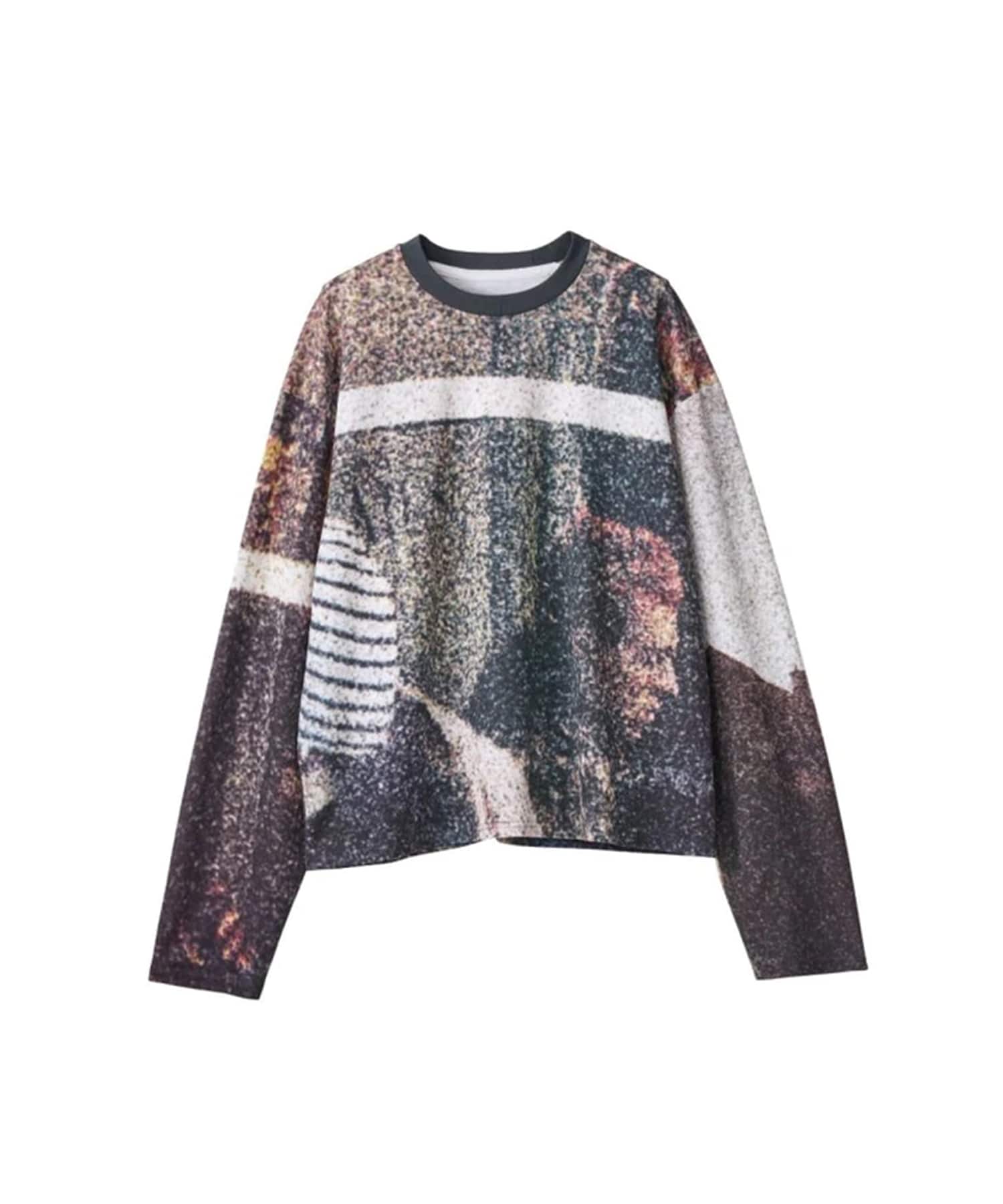 scenery print long sleeve tee Knuth Marf