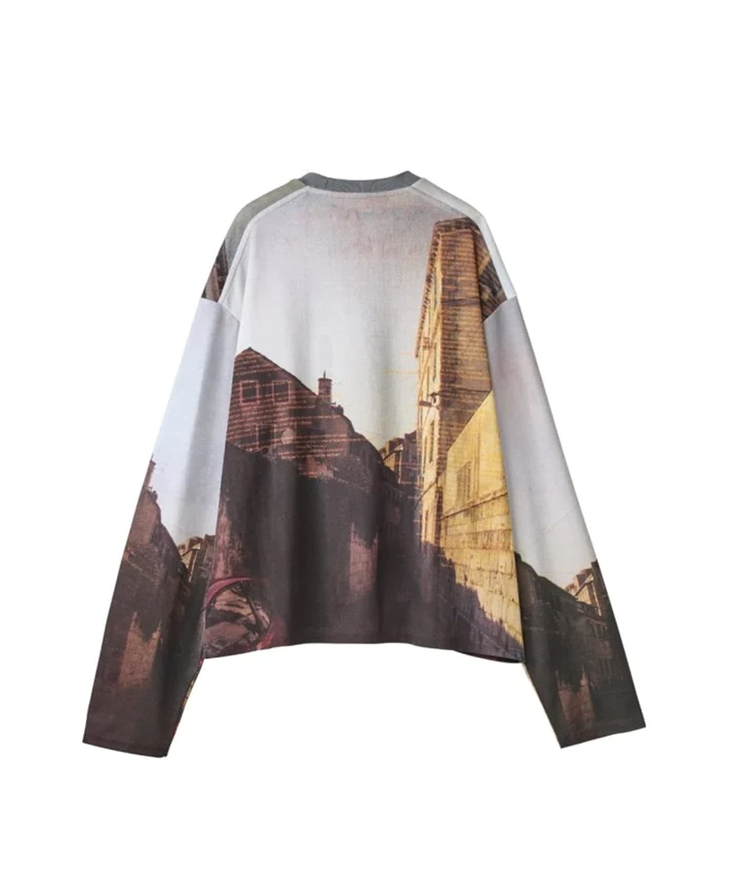 scenery print long sleeve tee Knuth Marf