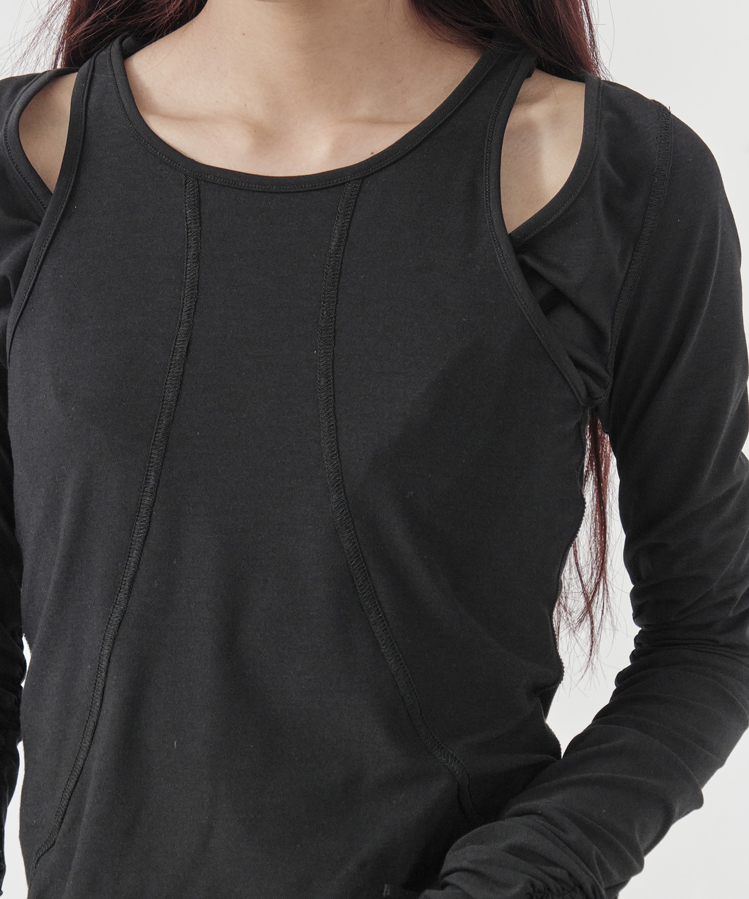 layered long sleeve top CONZ